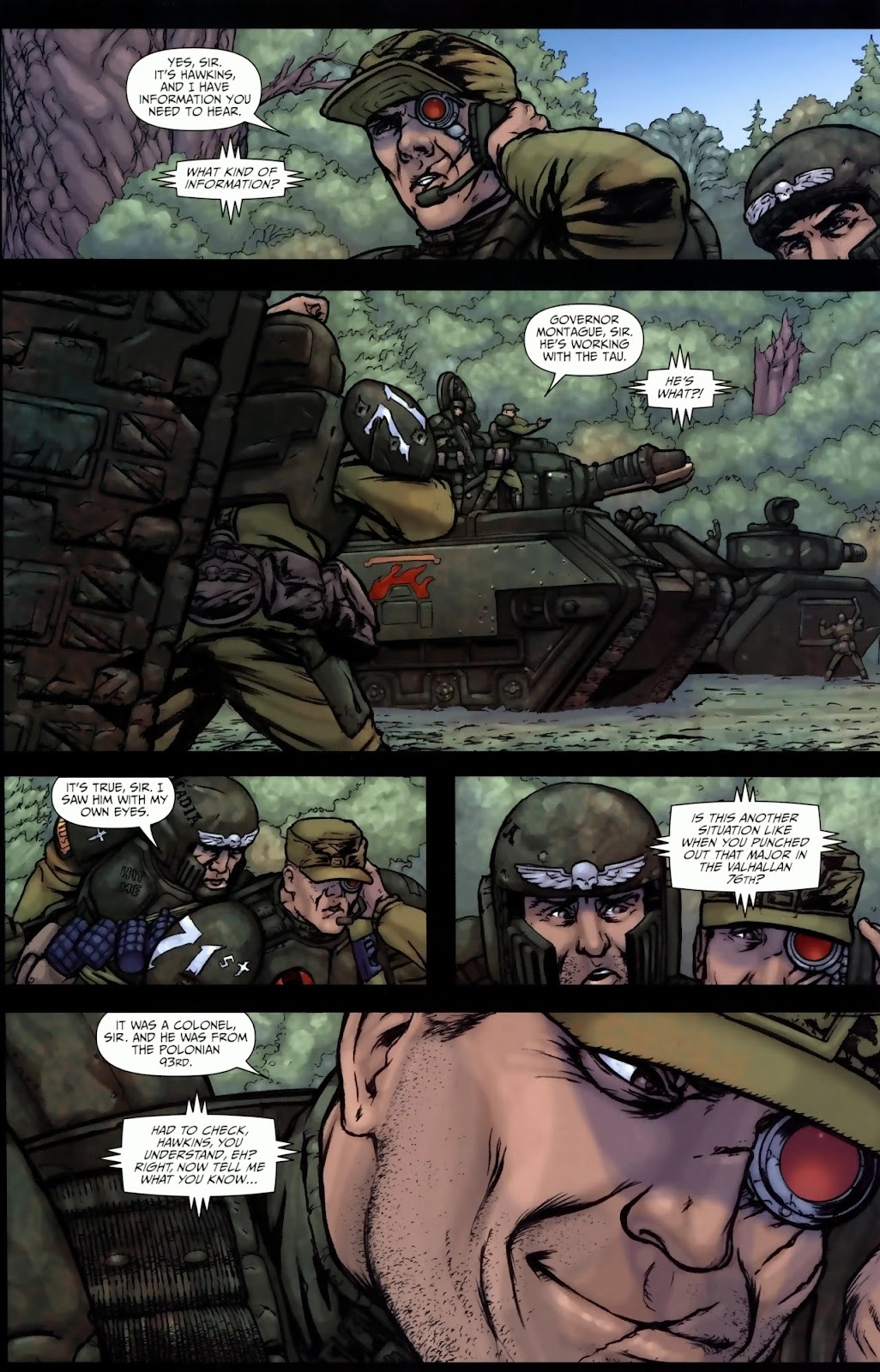 Warhammer 40,000: Fire & Honour issue 3 - Page 11