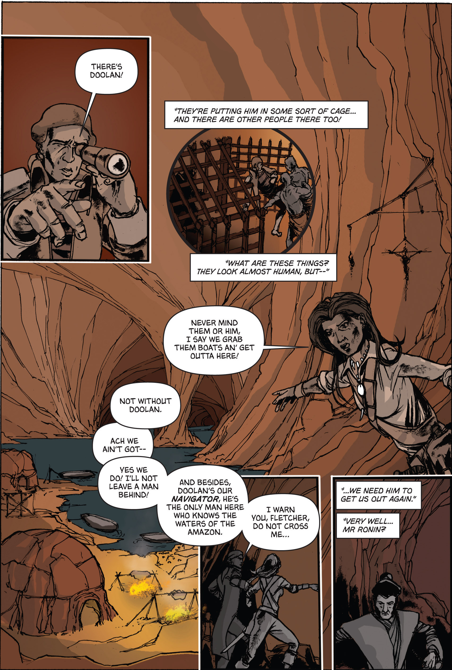 Read online Pirates of the Lost World comic -  Issue # TPB - 39