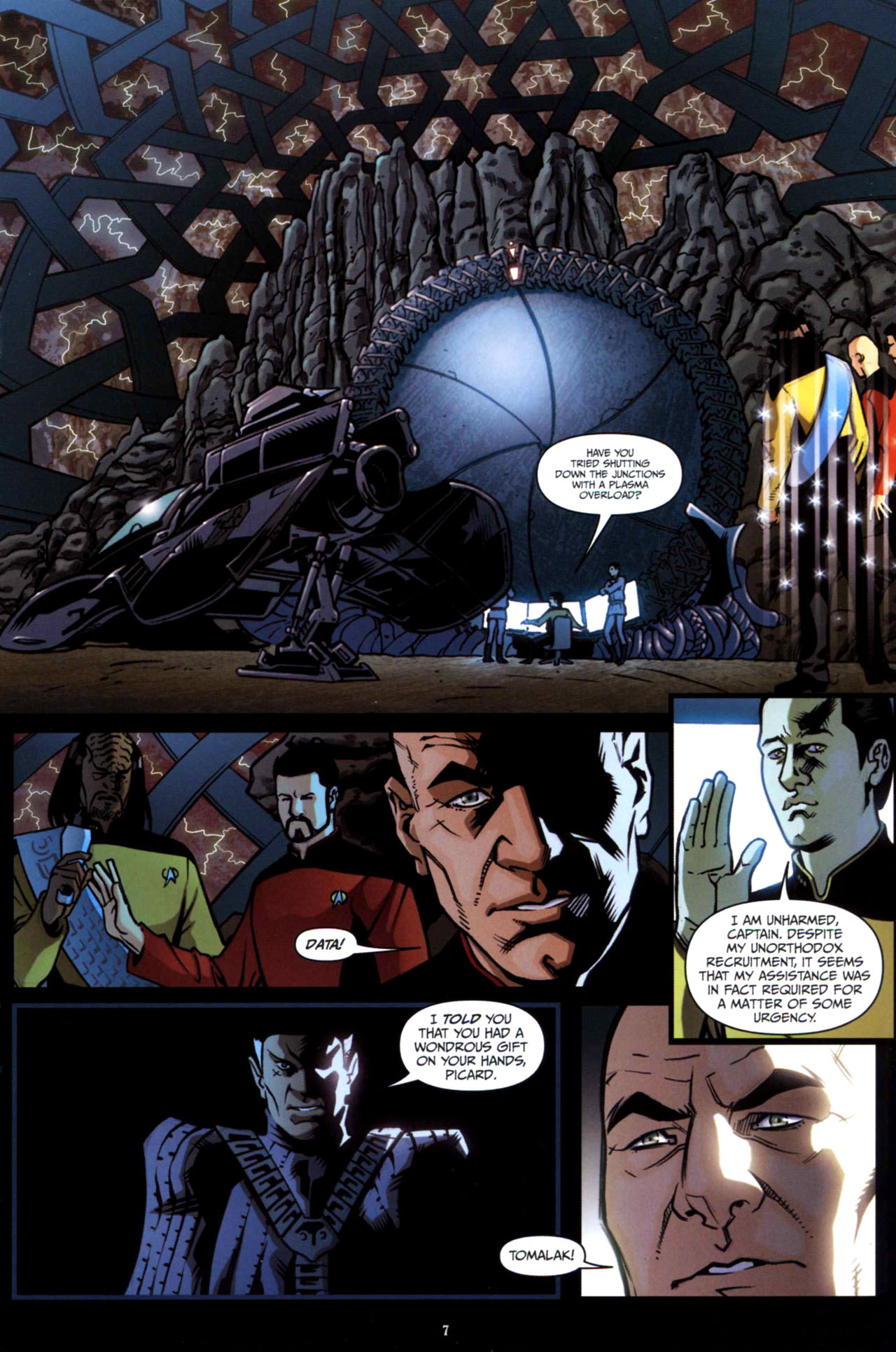 Read online Star Trek: The Next Generation: Intelligence Gathering comic -  Issue #5 - 9