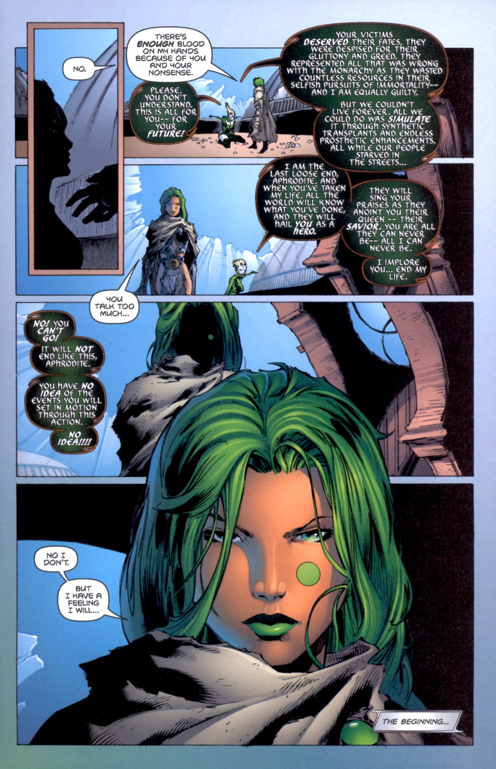 Read online Aphrodite IX (2000) comic -  Issue #4 - 37