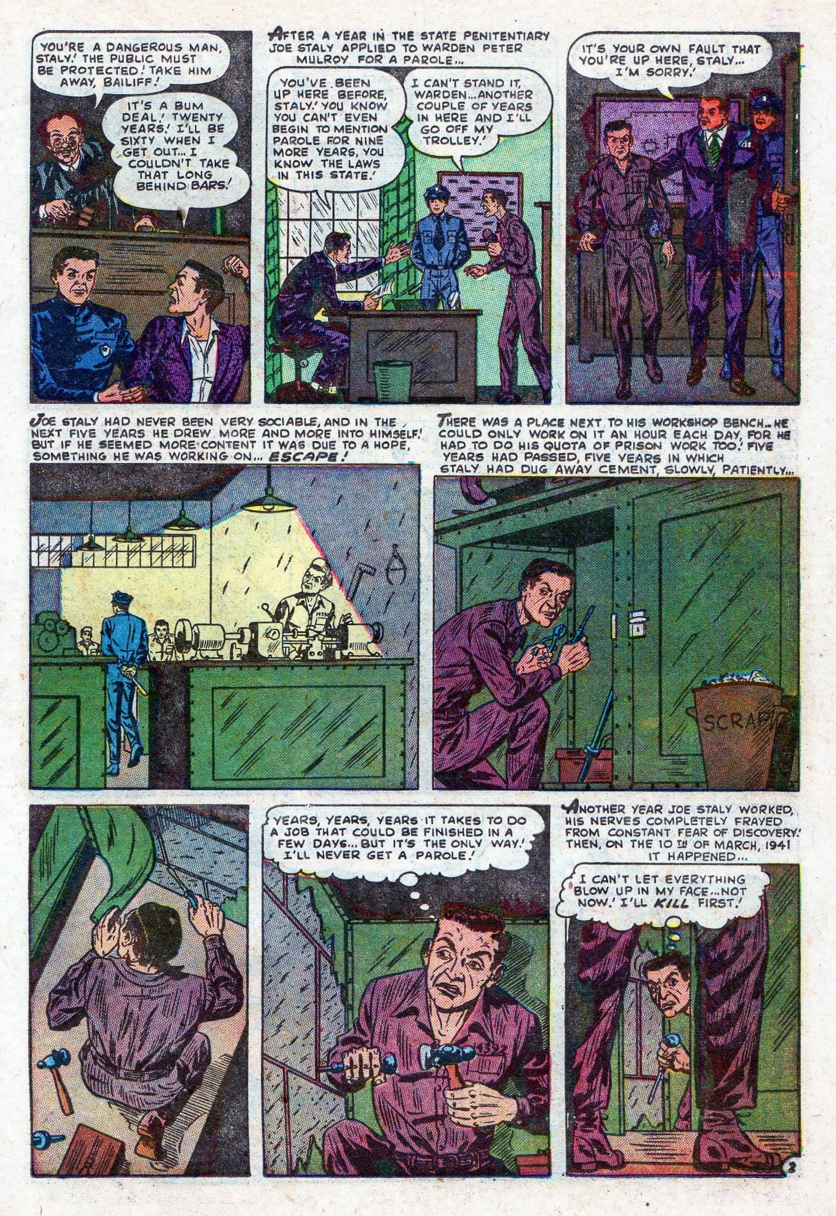 Read online Crime Cases Comics (1951) comic -  Issue #11 - 11