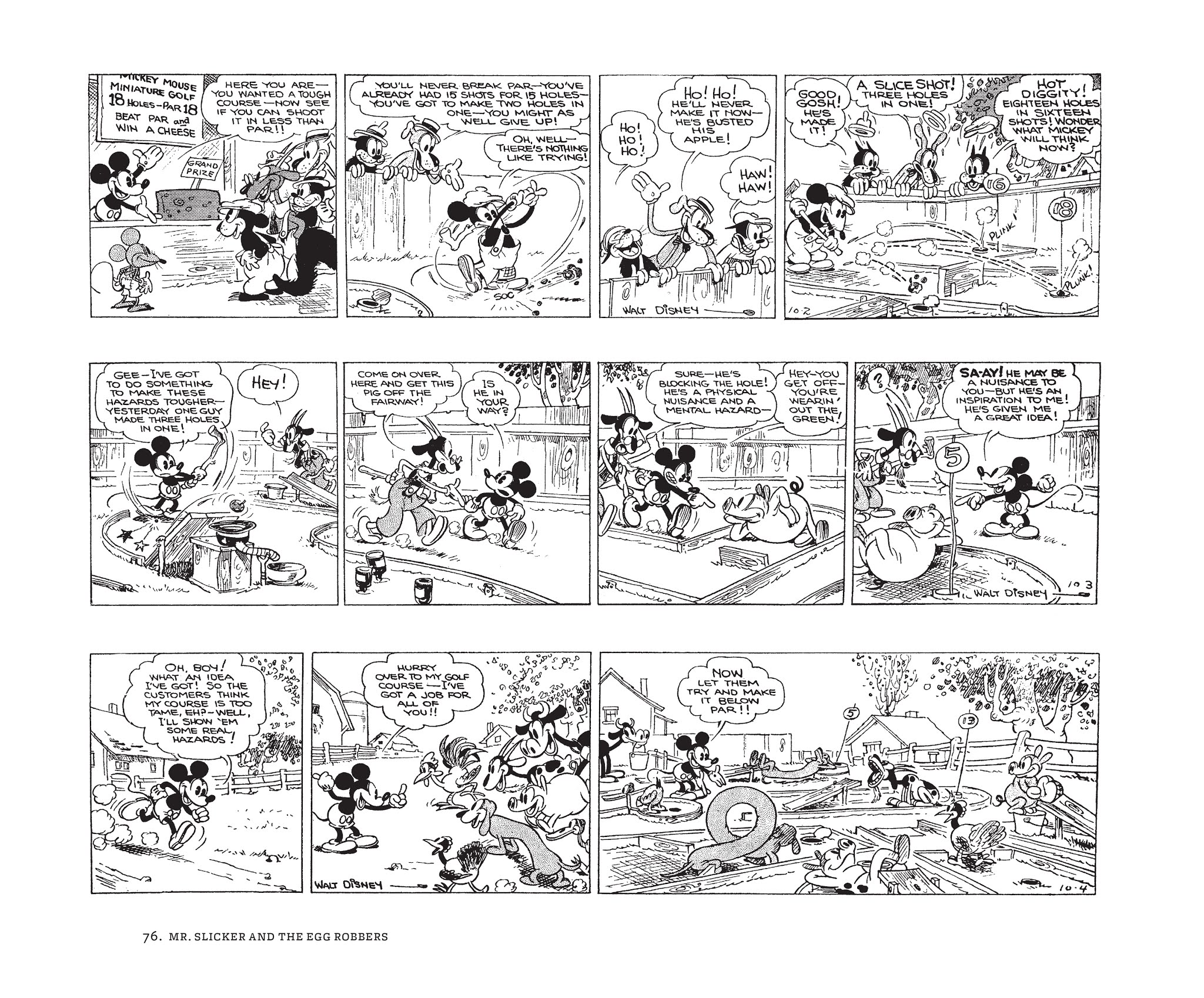 Read online Walt Disney's Mickey Mouse by Floyd Gottfredson comic -  Issue # TPB 1 (Part 1) - 76