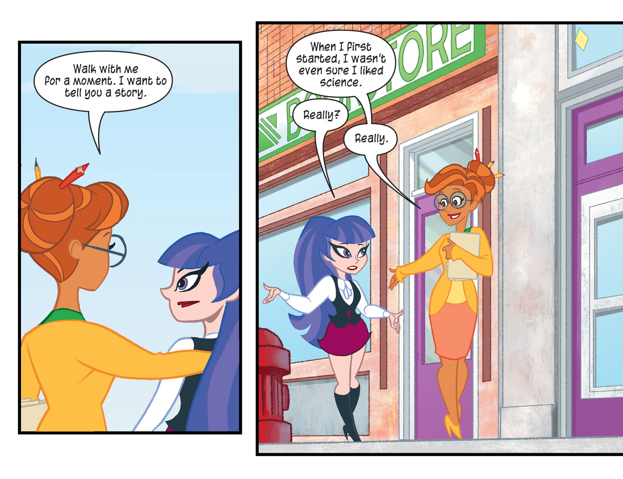 Read online DC Super Hero Girls: Weird Science comic -  Issue #7 - 18