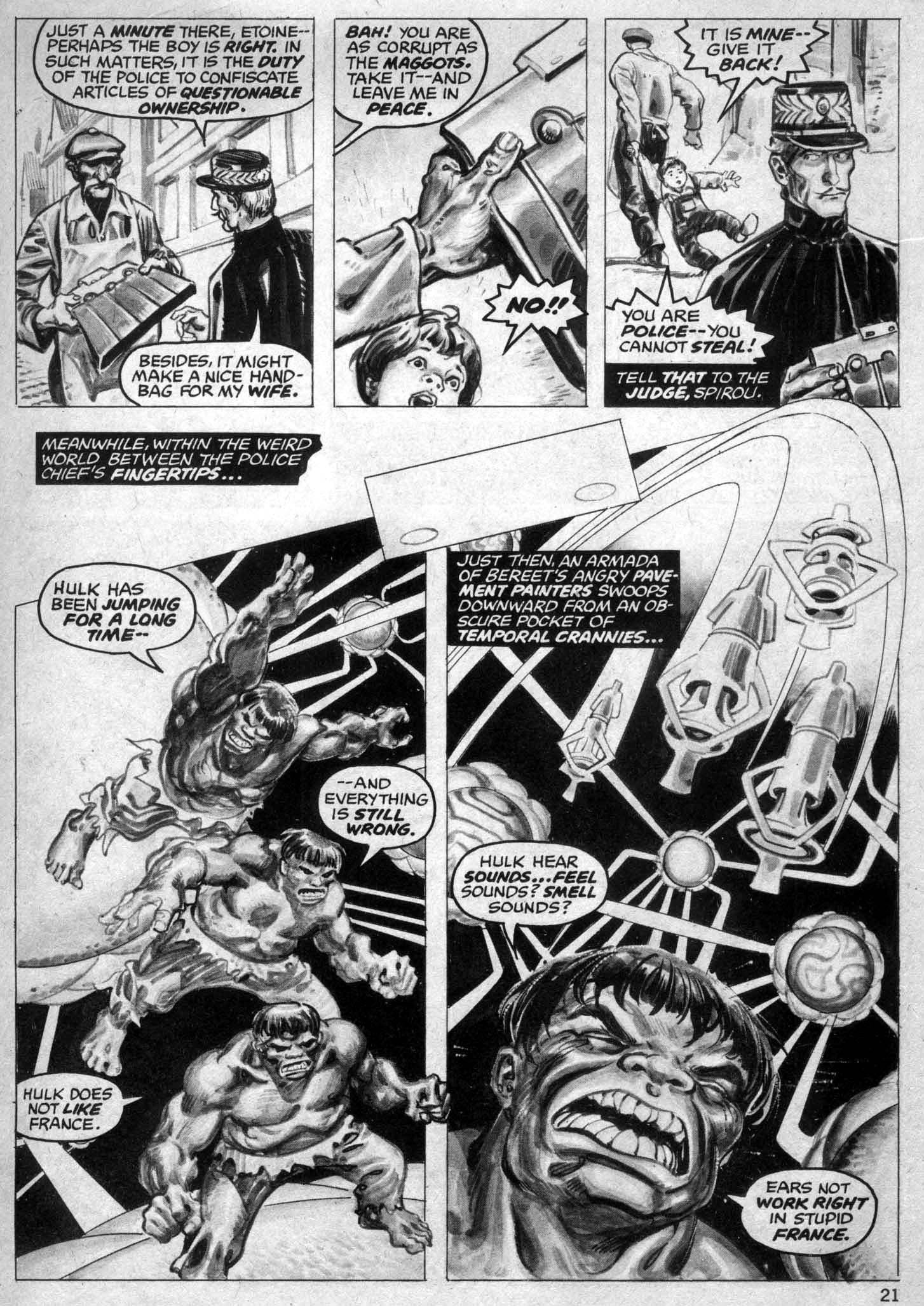 Read online The Rampaging Hulk comic -  Issue #3 - 21