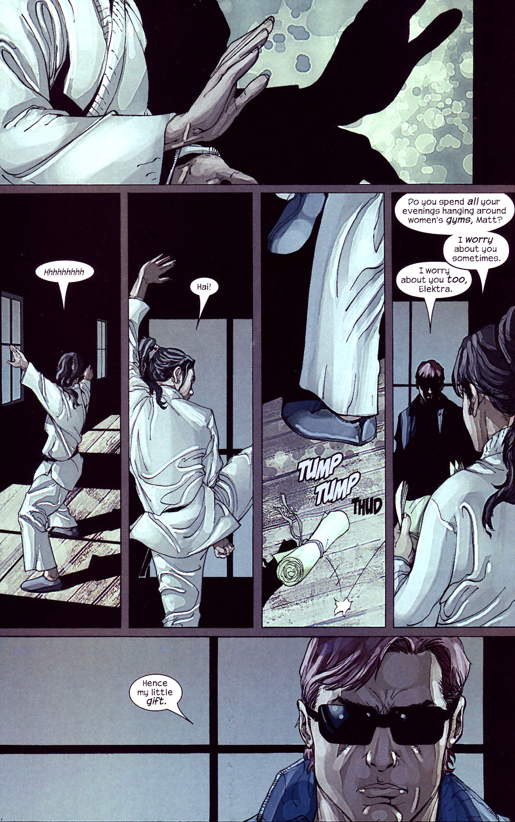 Read online Ultimate Elektra comic -  Issue #5 - 25