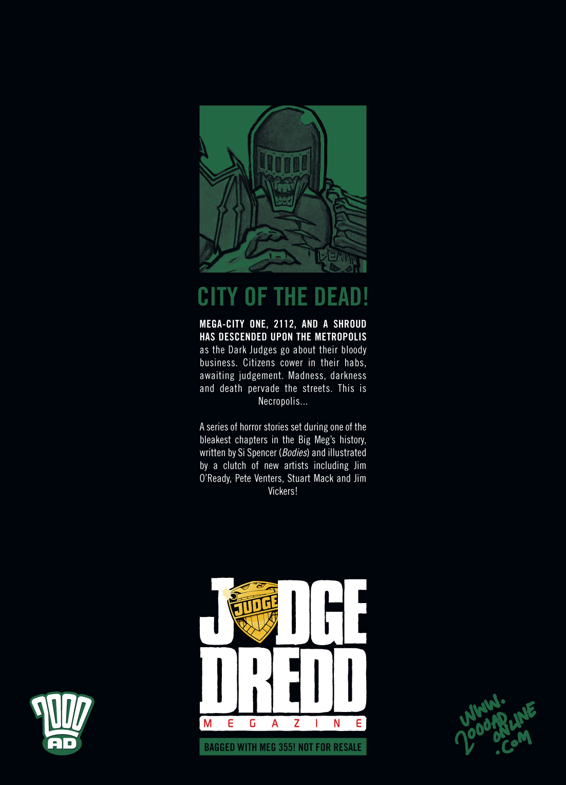 Read online Judge Dredd Megazine (Vol. 5) comic -  Issue #355 - 128