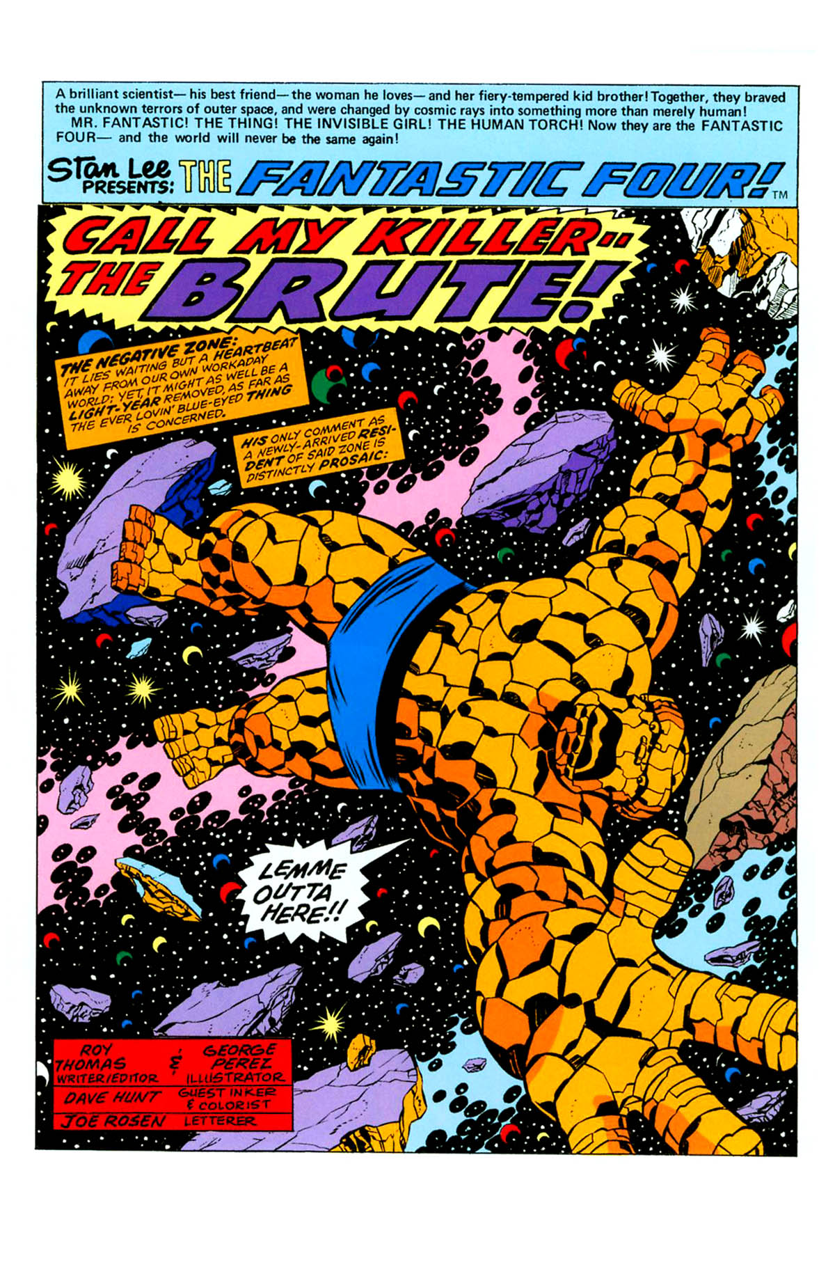 Read online Fantastic Four Visionaries: George Perez comic -  Issue # TPB 1 (Part 2) - 27