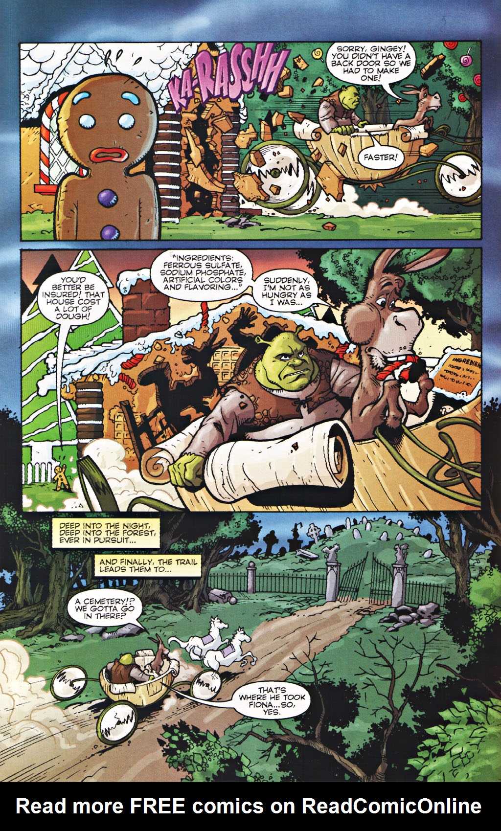 Read online Shrek (2003) comic -  Issue #1 - 10