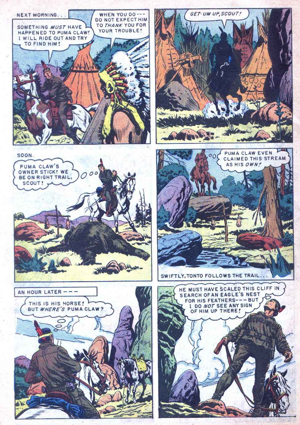 Read online Lone Ranger's Companion Tonto comic -  Issue #29 - 30