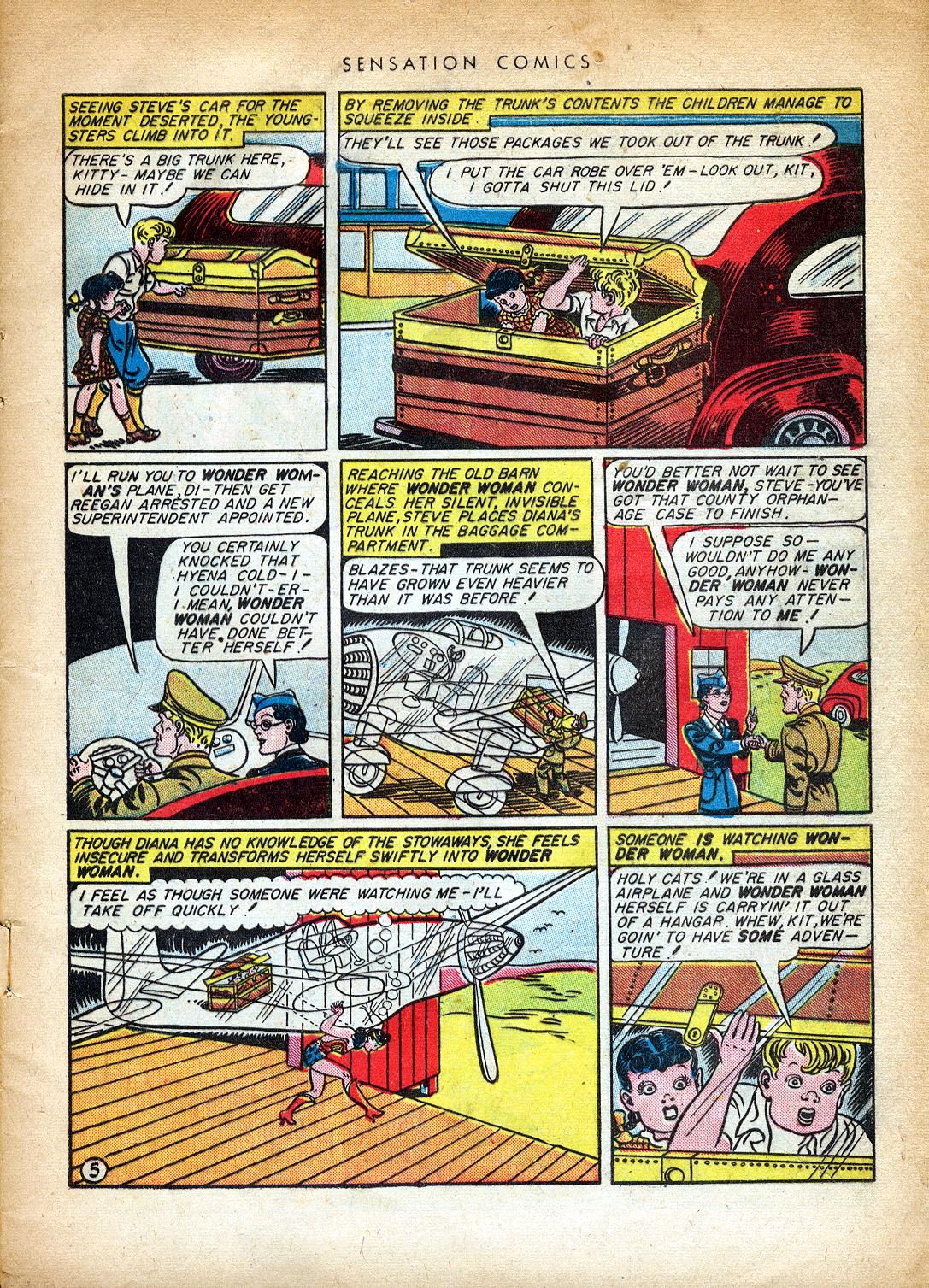 Read online Sensation (Mystery) Comics comic -  Issue #37 - 7