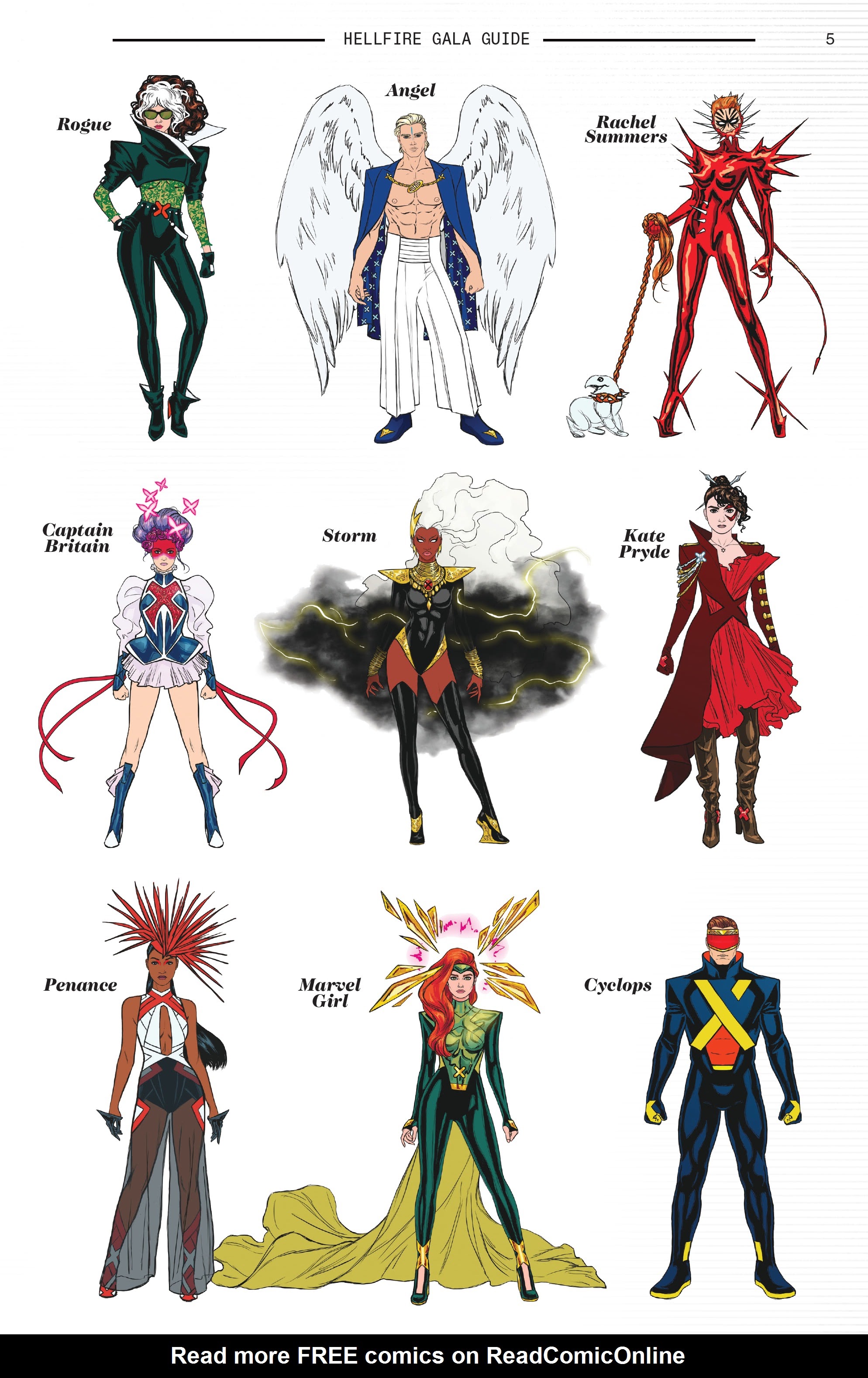 Read online Hellfire Gala Guide comic -  Issue # Full - 6