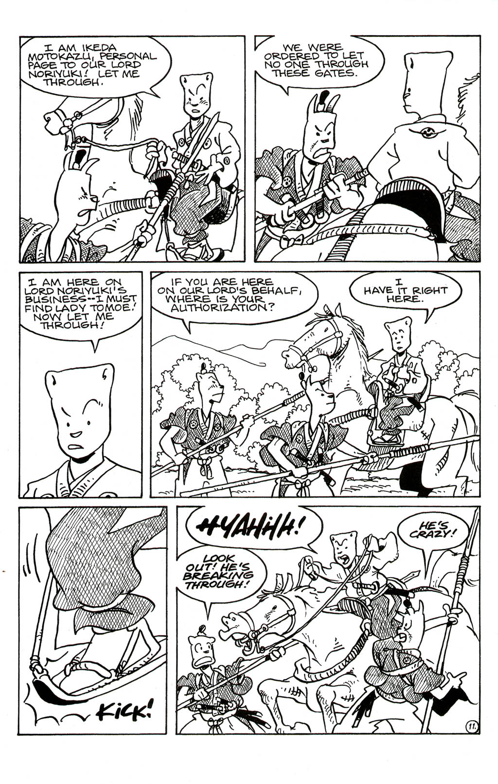 Read online Usagi Yojimbo (1996) comic -  Issue #87 - 13