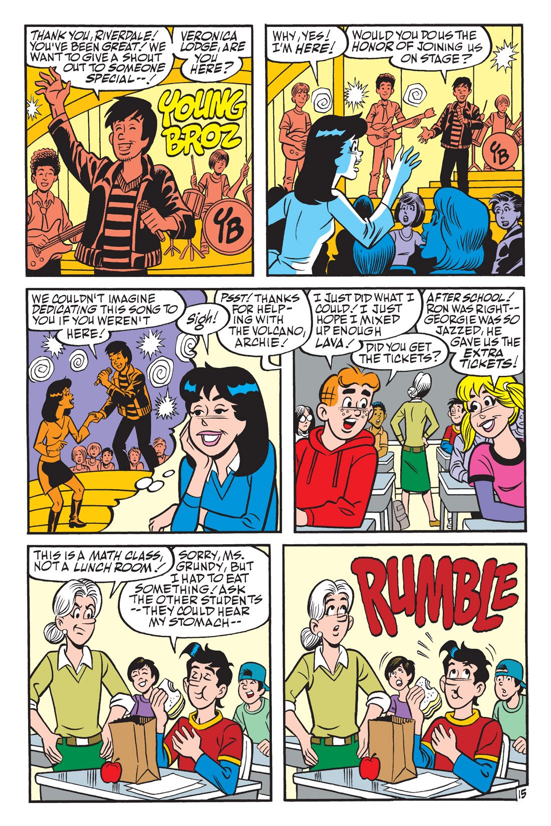 Read online Archie Freshman Year comic -  Issue # TPB 2 - 44