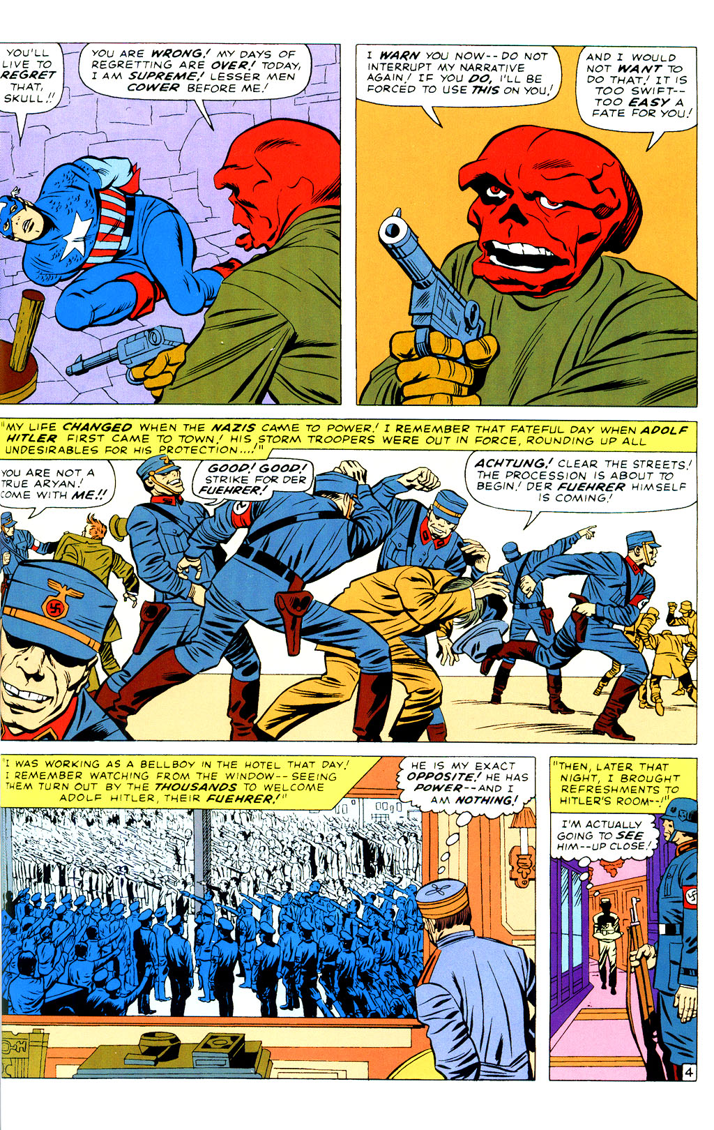 Read online Captain America: Red, White & Blue comic -  Issue # TPB - 105