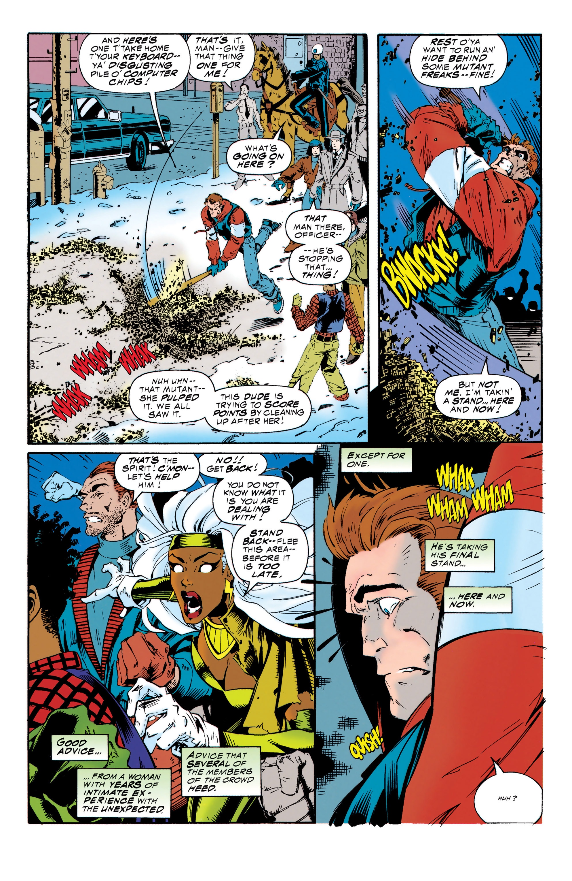 Read online Uncanny X-Men (1963) comic -  Issue #312 - 9