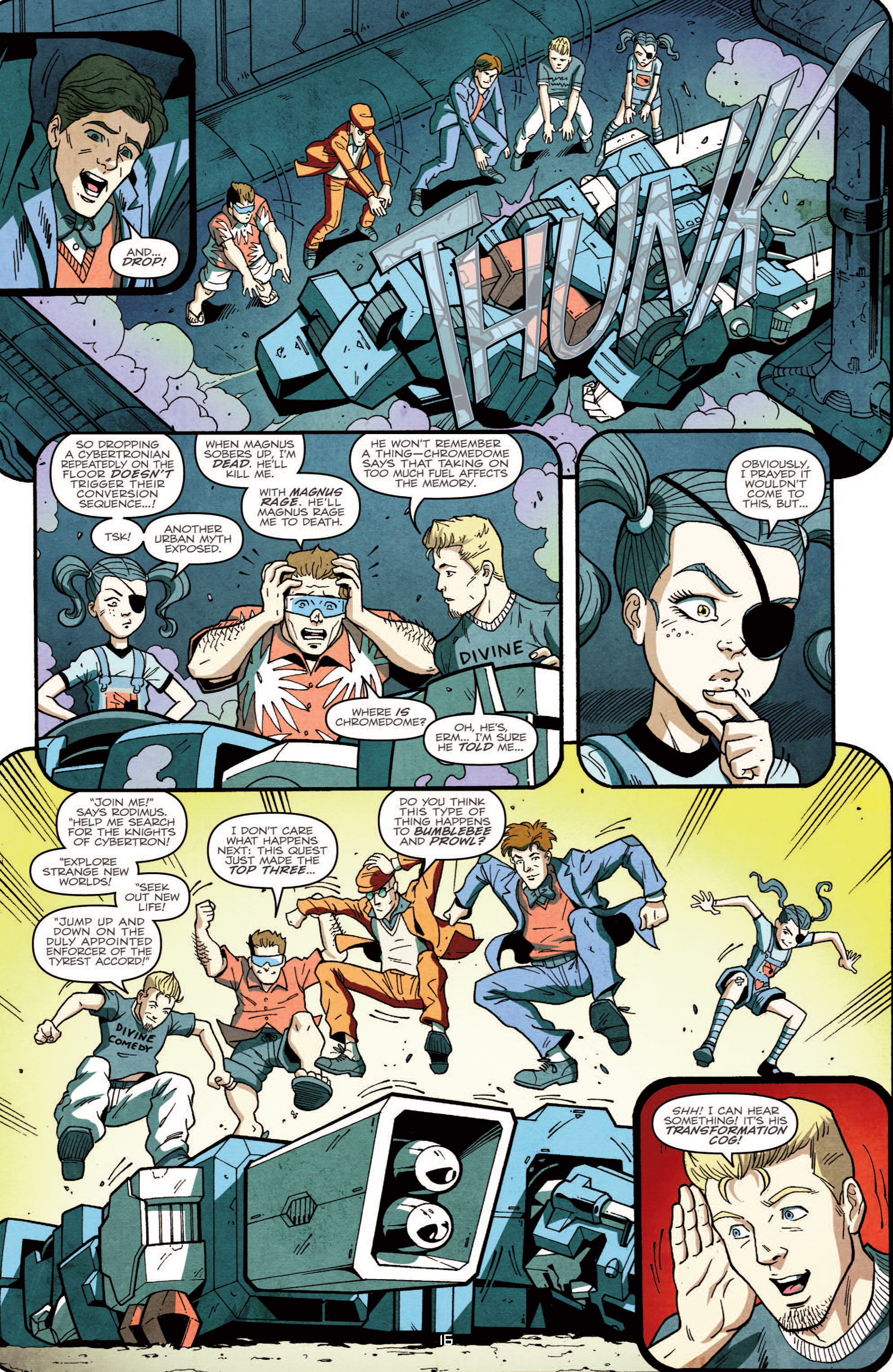 Read online The Transformers: More Than Meets The Eye comic -  Issue #13 - 19