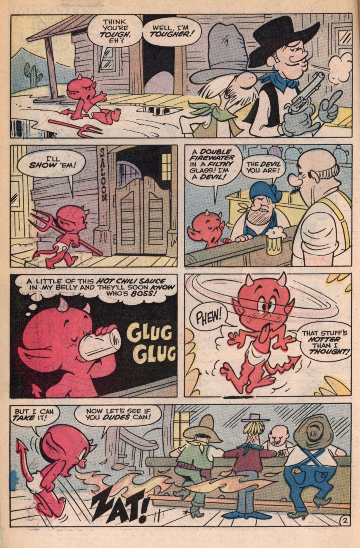 Read online Hot Stuff, the Little Devil comic -  Issue #165 - 6