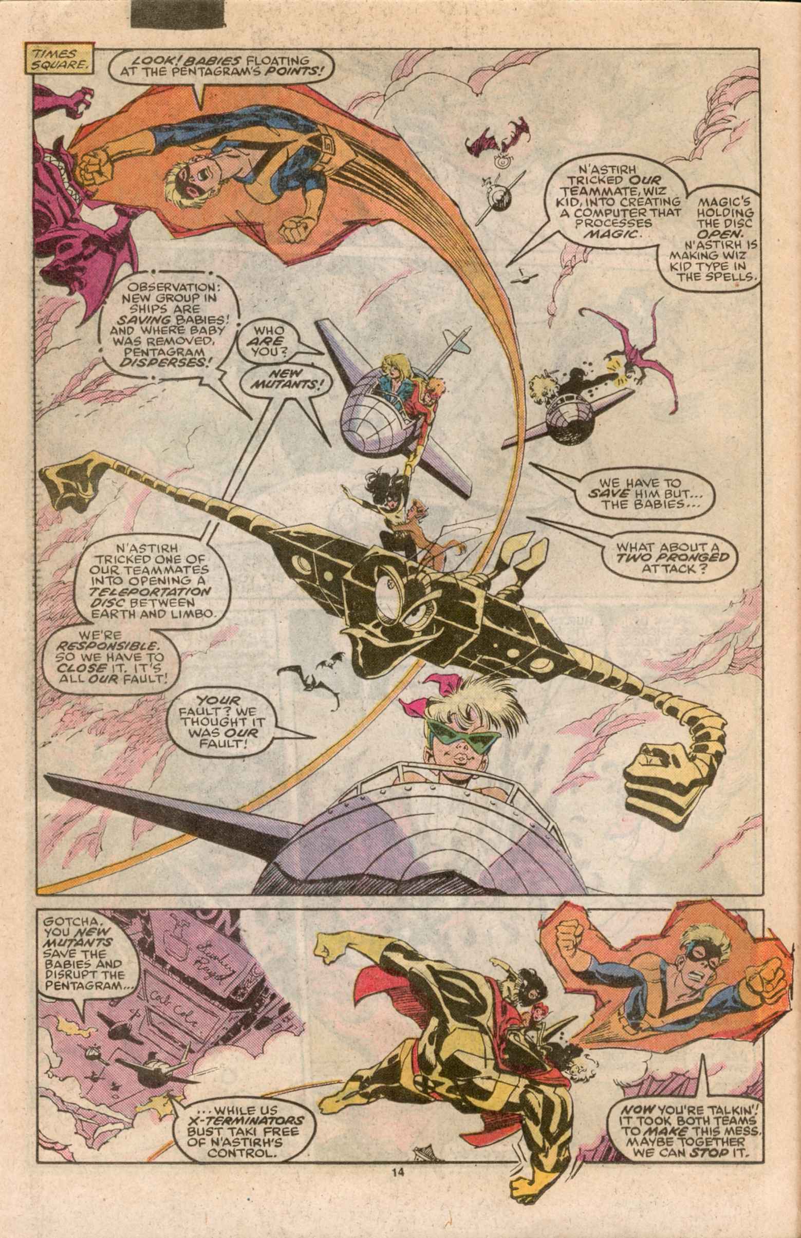 Read online The New Mutants comic -  Issue #72 - 11