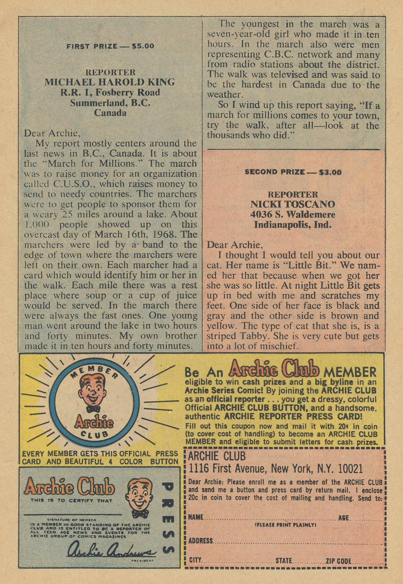 Read online Pep Comics comic -  Issue #222 - 11