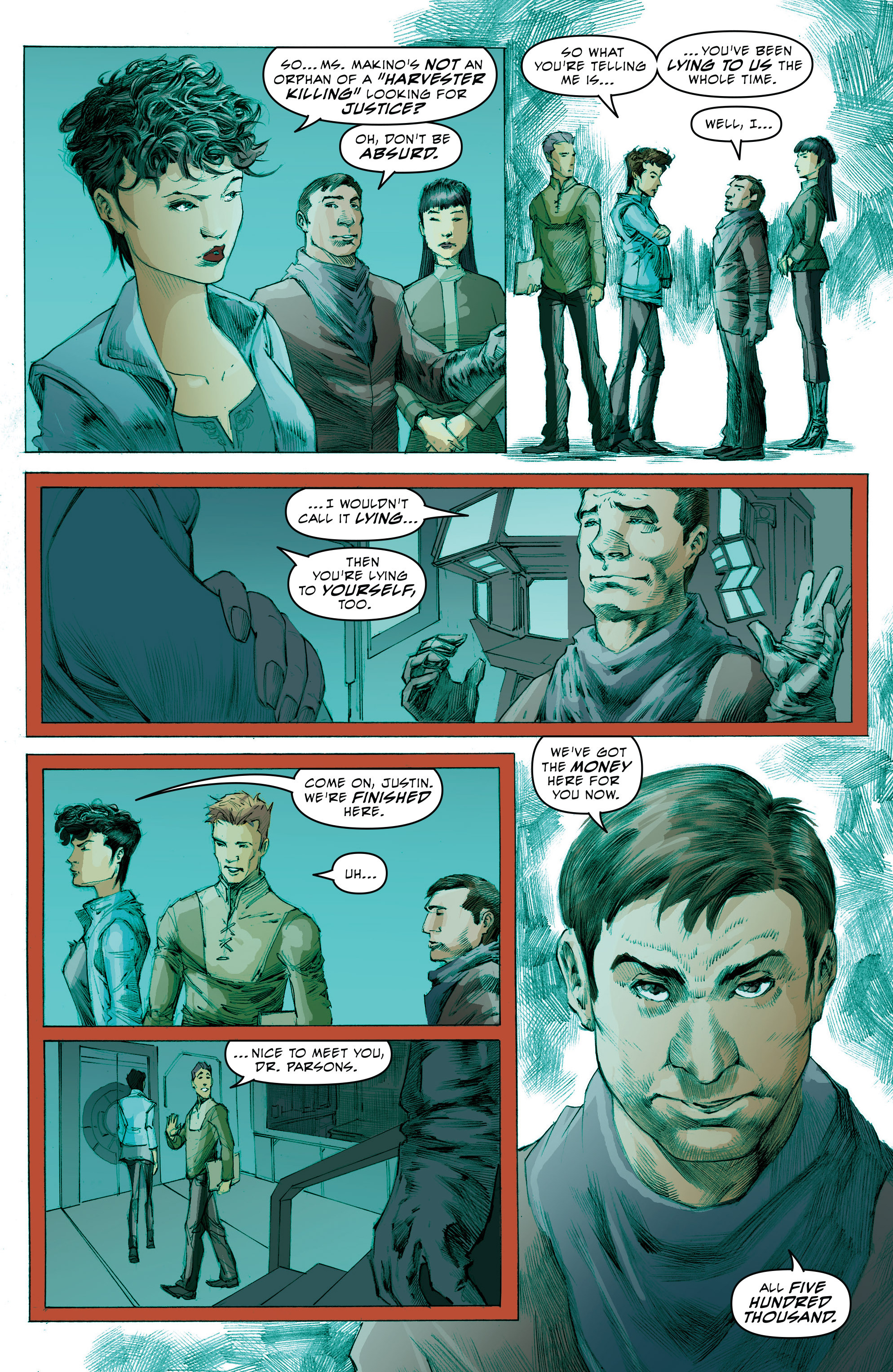 Read online The Harvester comic -  Issue #7 - 9