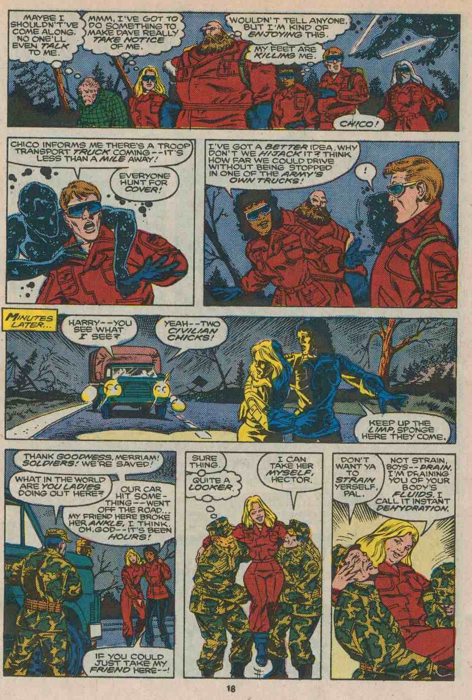 Read online D.P.7 comic -  Issue #18 - 19