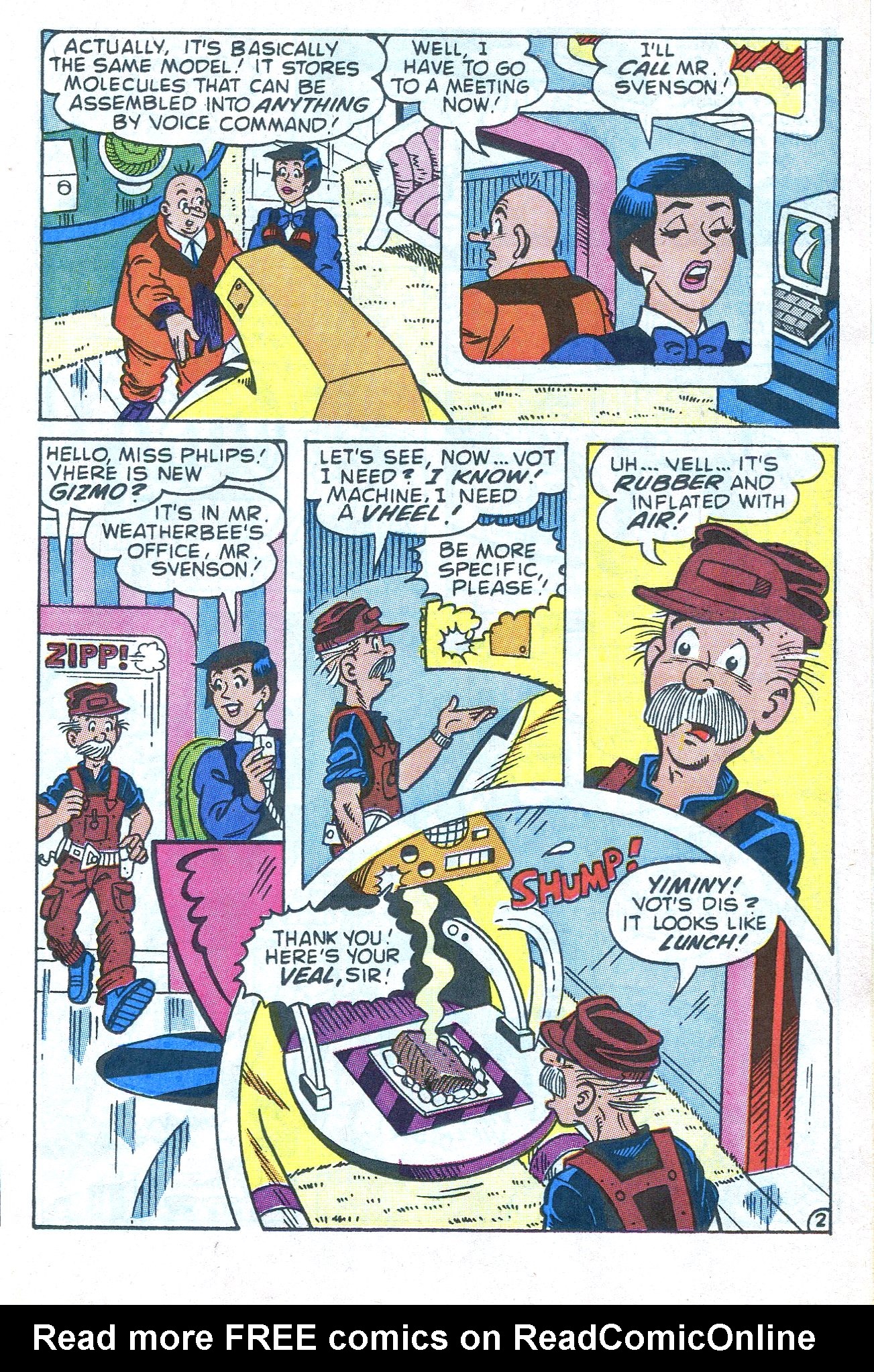 Read online Archie 3000! (1989) comic -  Issue #2 - 21