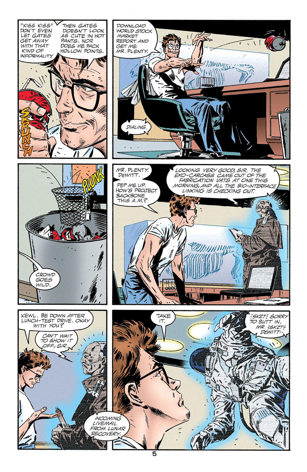 Read online Resurrection Man (1997) comic -  Issue #22 - 6