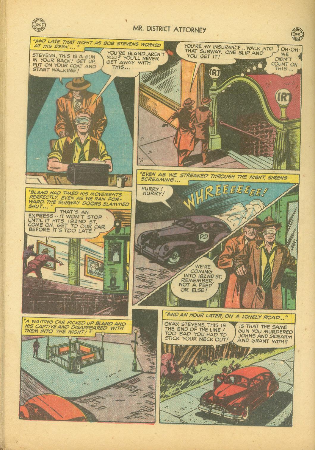 Read online Mr. District Attorney comic -  Issue #8 - 48