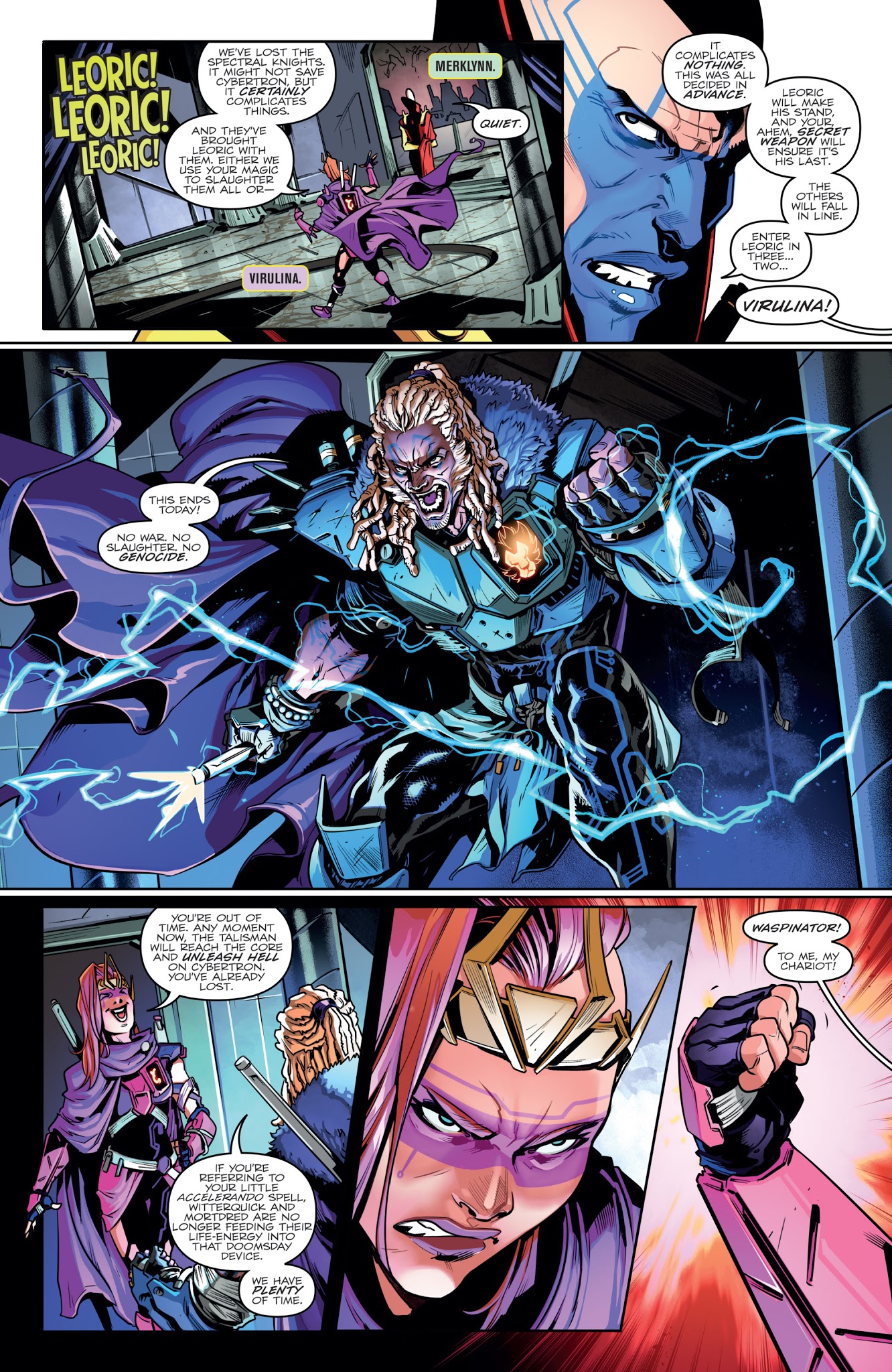 Read online Transformers vs. Visionaries comic -  Issue #5 - 12