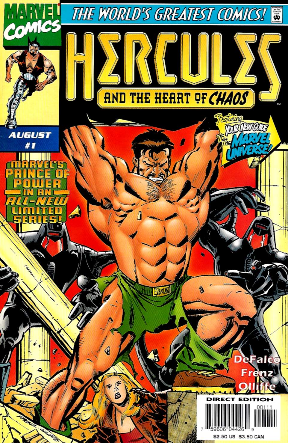 Read online Hercules and the Heart of Chaos comic -  Issue #1 - 1