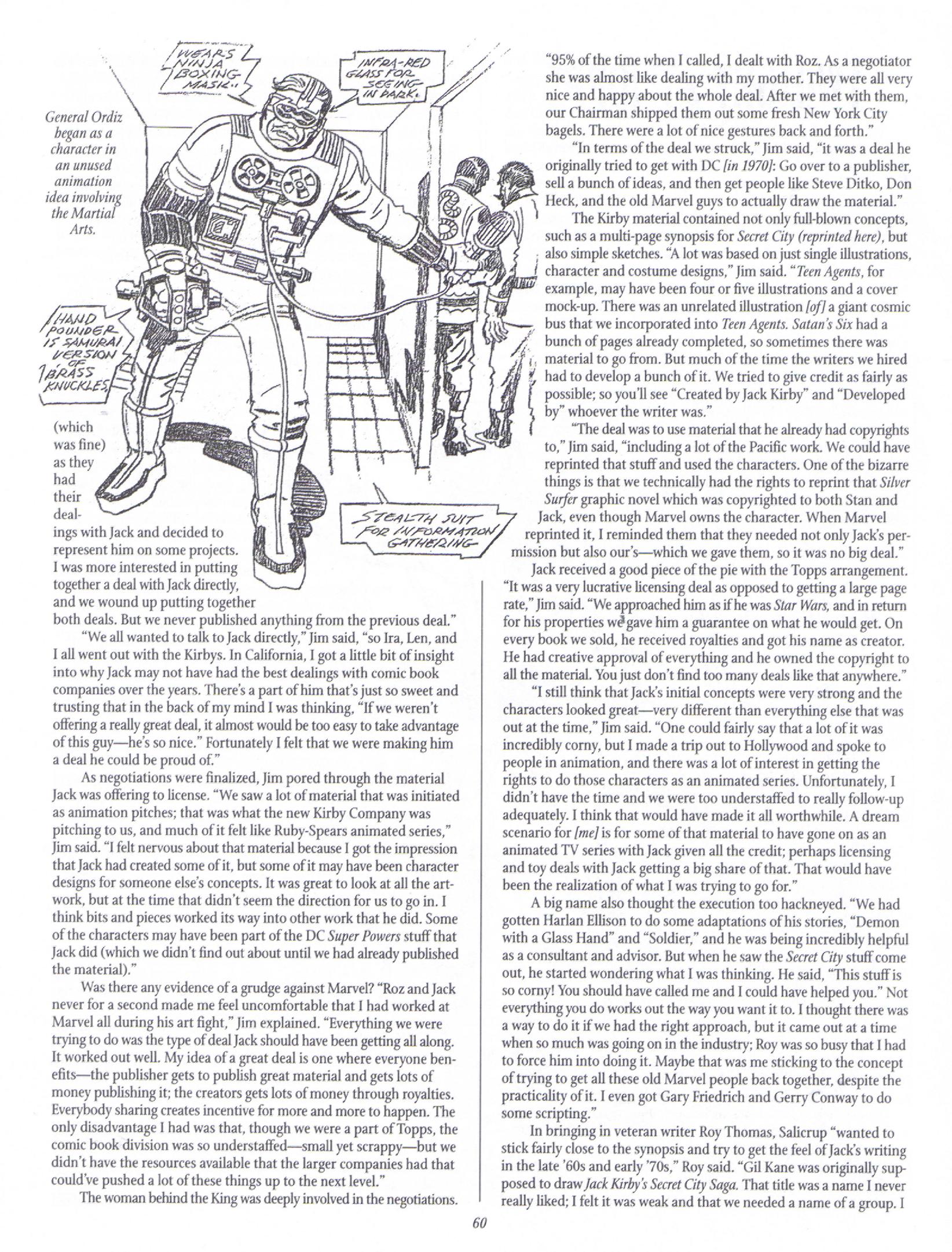 Read online The Jack Kirby Collector comic -  Issue #21 - 59