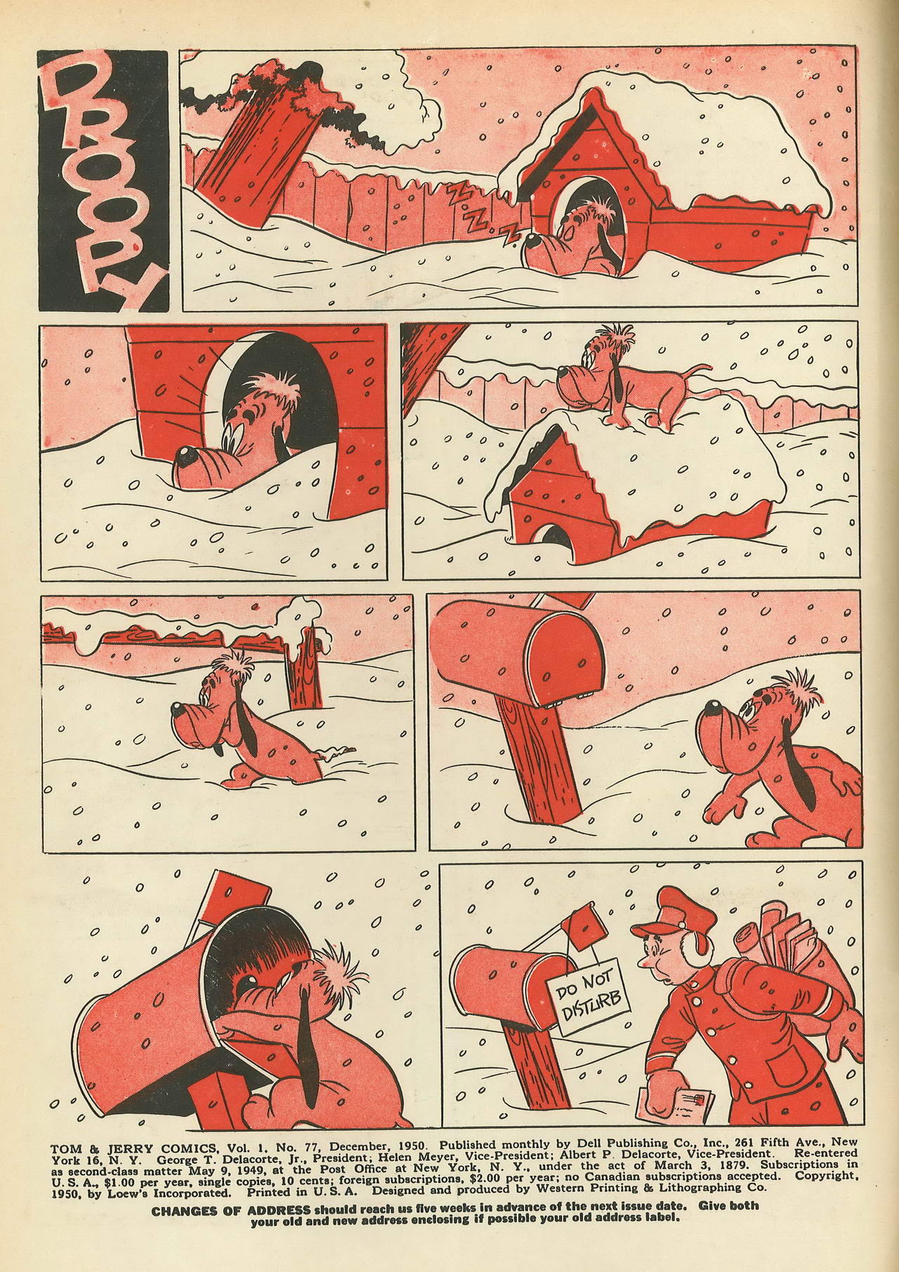 Read online Tom & Jerry Comics comic -  Issue #77 - 2