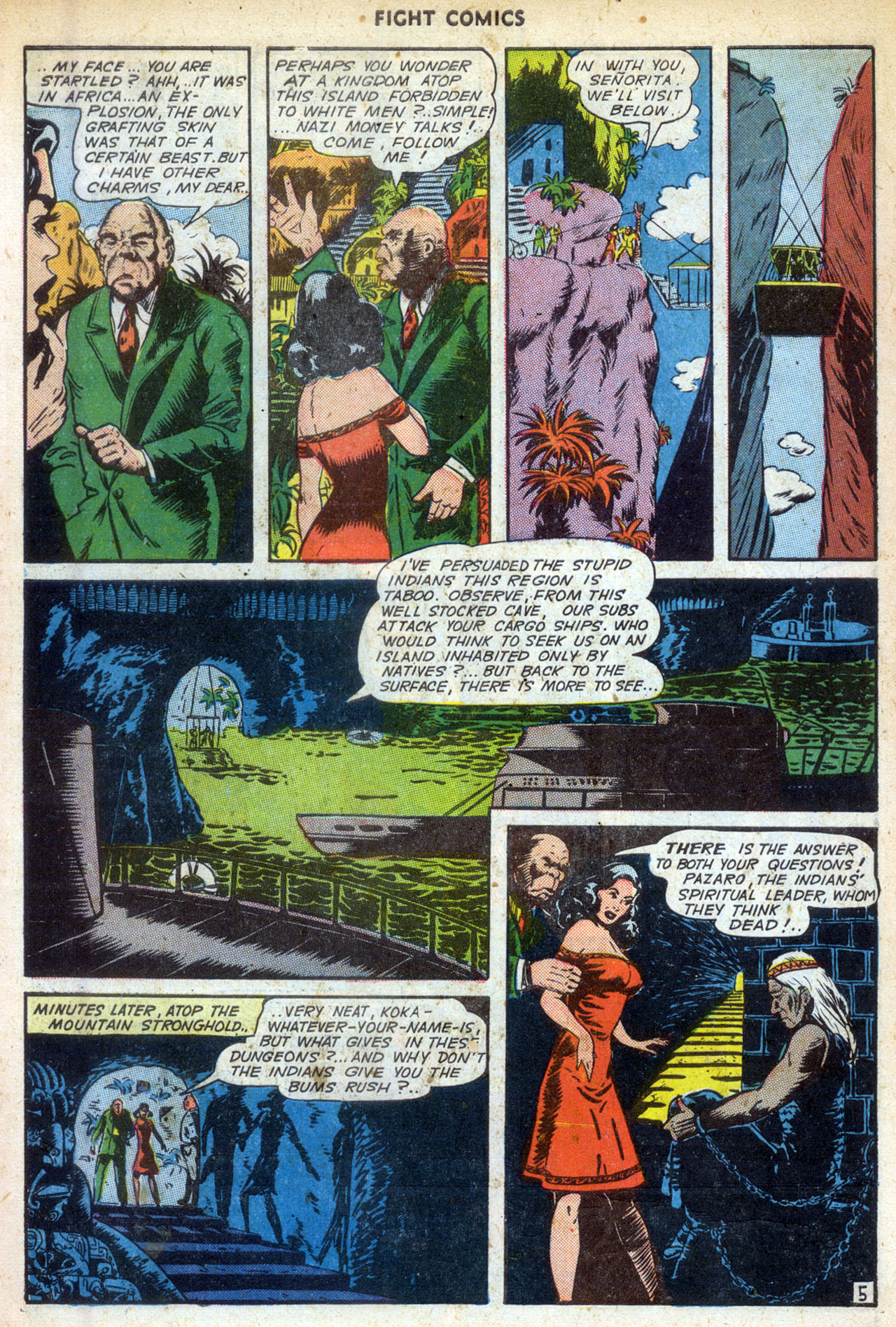 Read online Fight Comics comic -  Issue #34 - 46