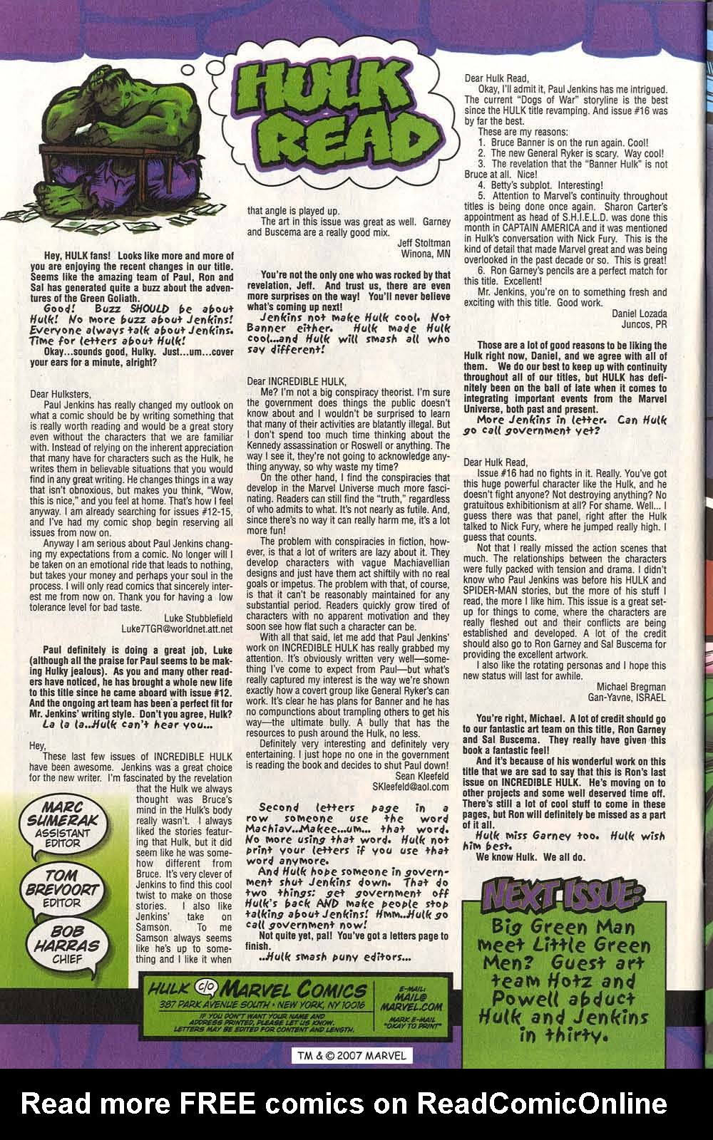 Read online The Incredible Hulk (2000) comic -  Issue #20 - 32