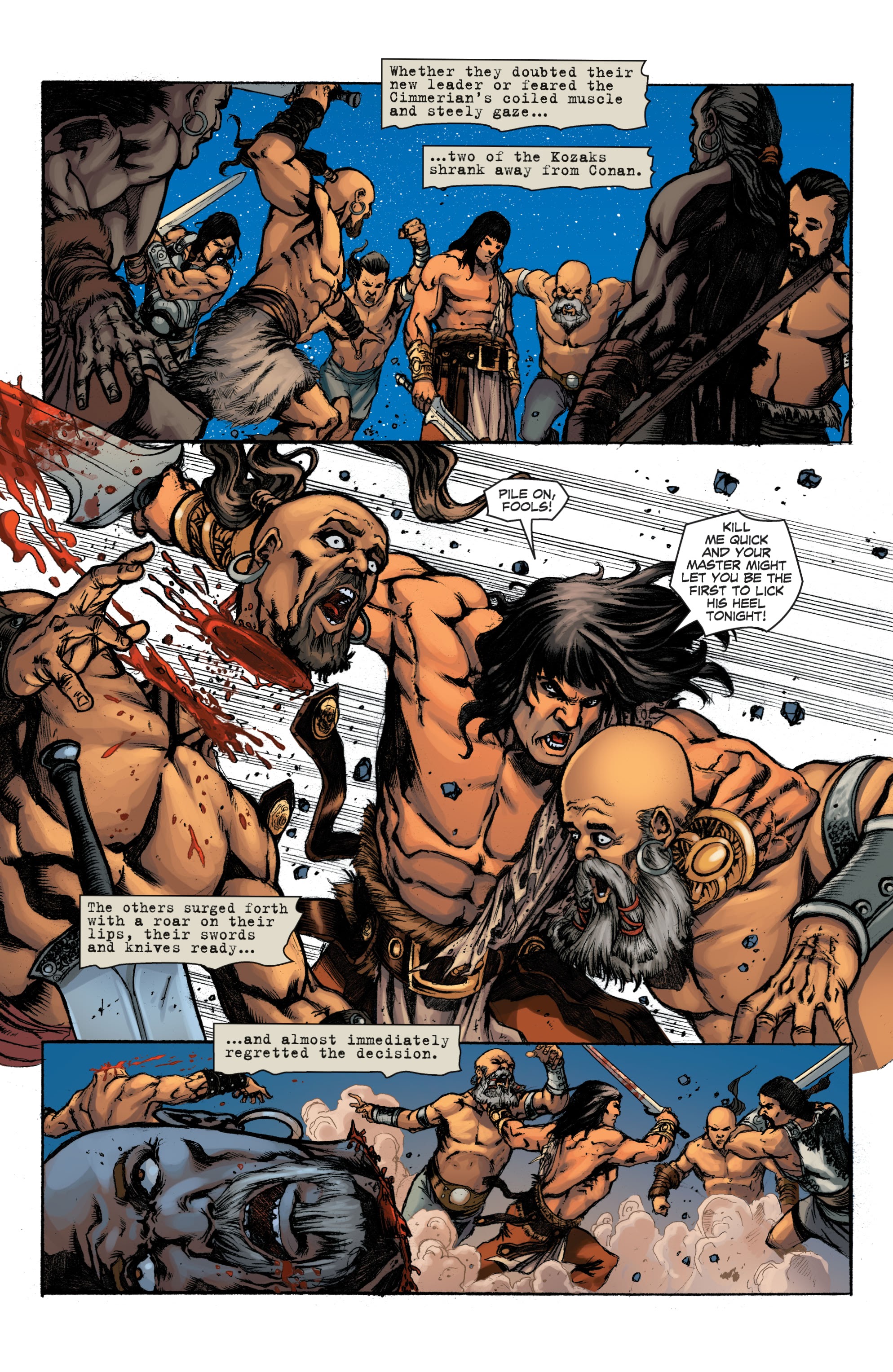 Read online Conan Chronicles Epic Collection comic -  Issue # TPB Blood In His Wake (Part 3) - 12