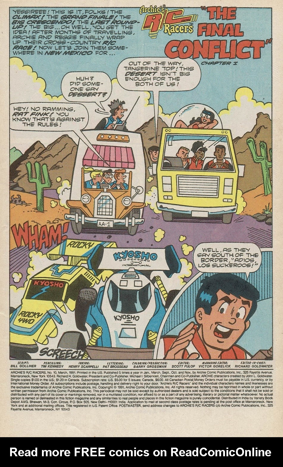 Read online Archie's R/C Racers comic -  Issue #10 - 3