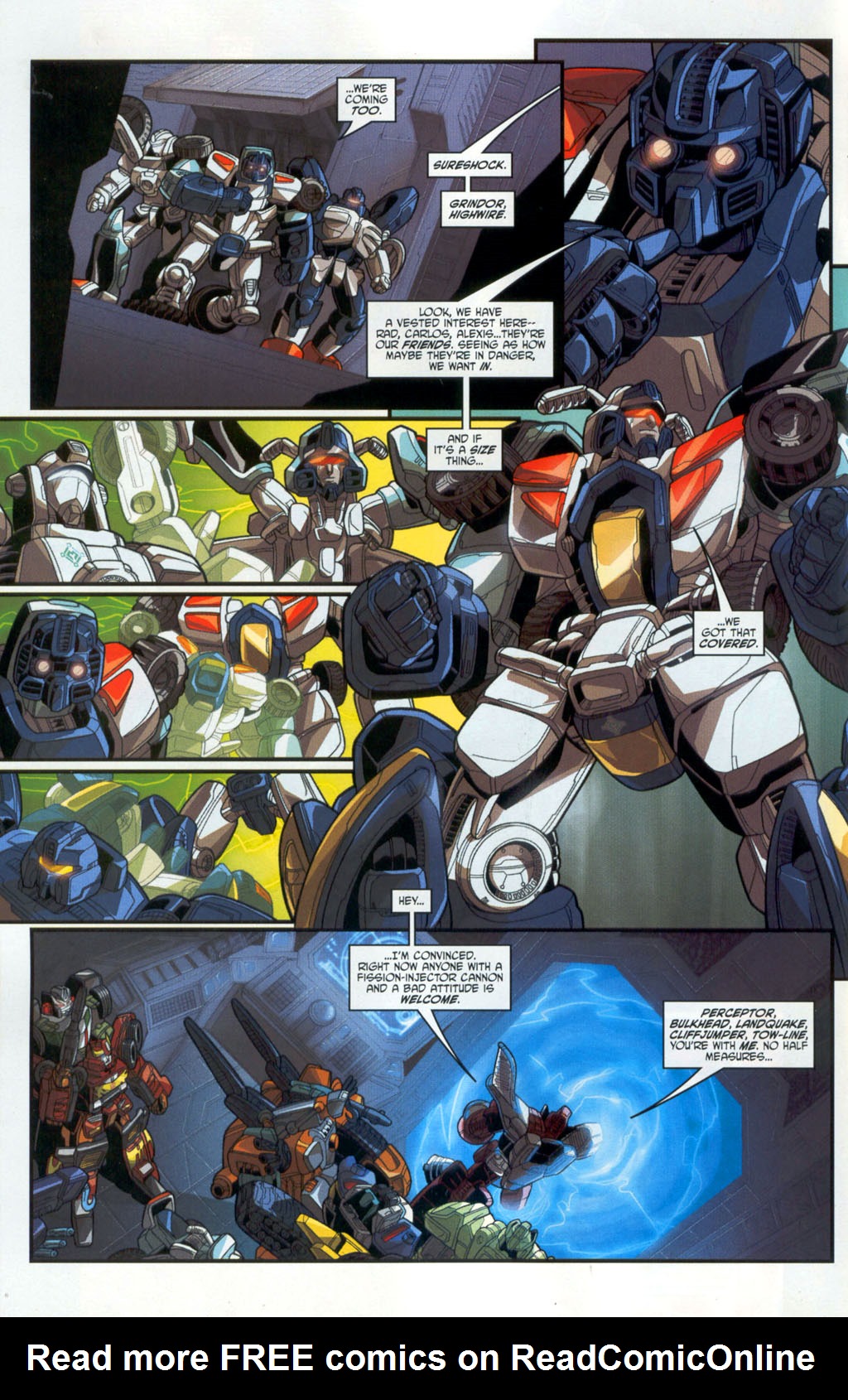 Read online Transformers Energon comic -  Issue #27 - 18