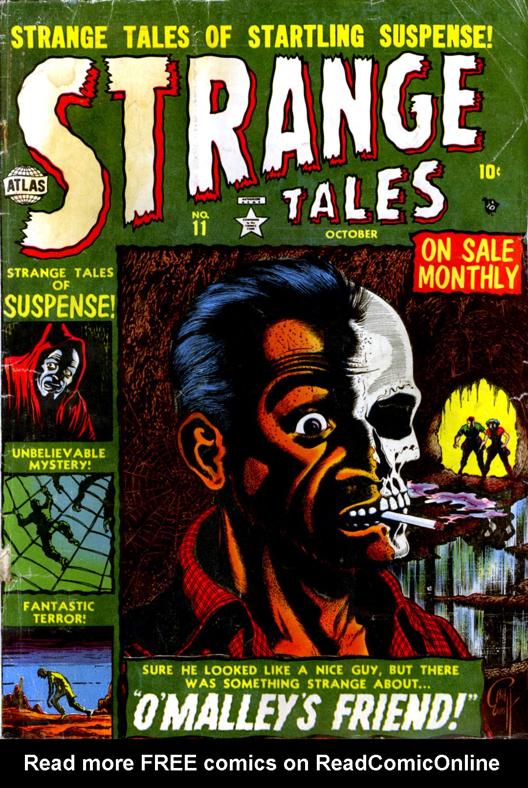 Read online Strange Tales (1951) comic -  Issue #11 - 1