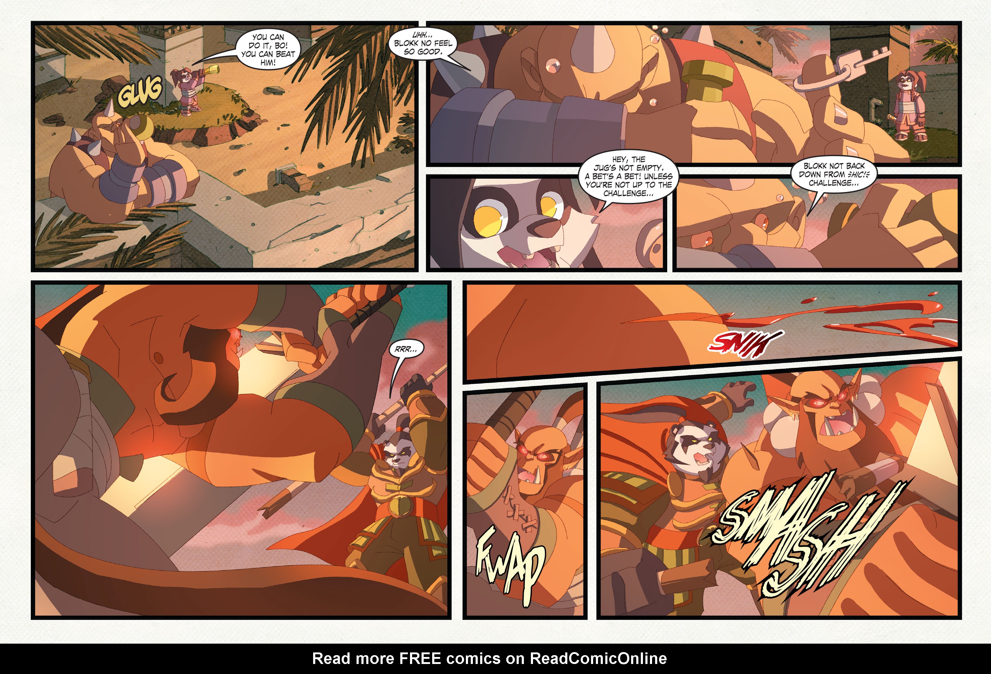 Read online World of Warcraft: Pearl of Pandaria comic -  Issue # Full - 96