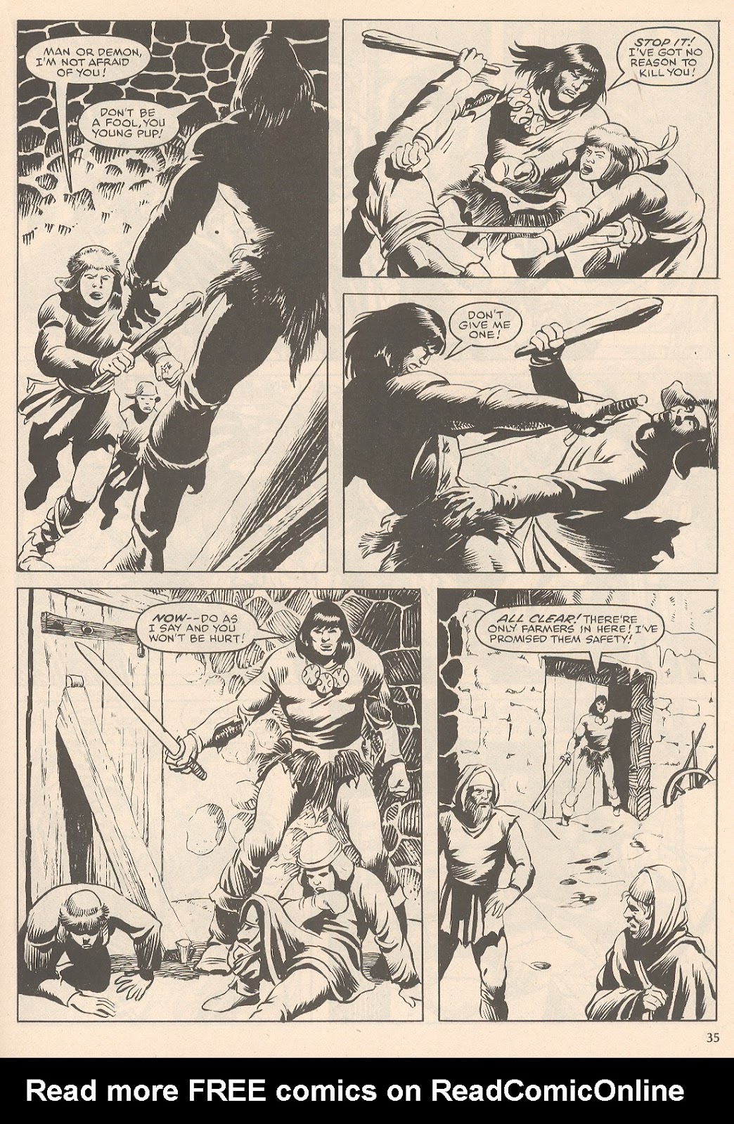 The Savage Sword Of Conan issue 105 - Page 35