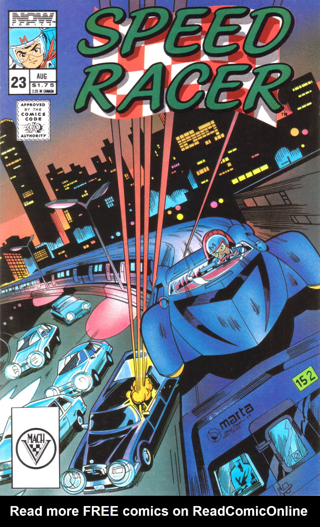 Read online Speed Racer (1987) comic -  Issue #23 - 1