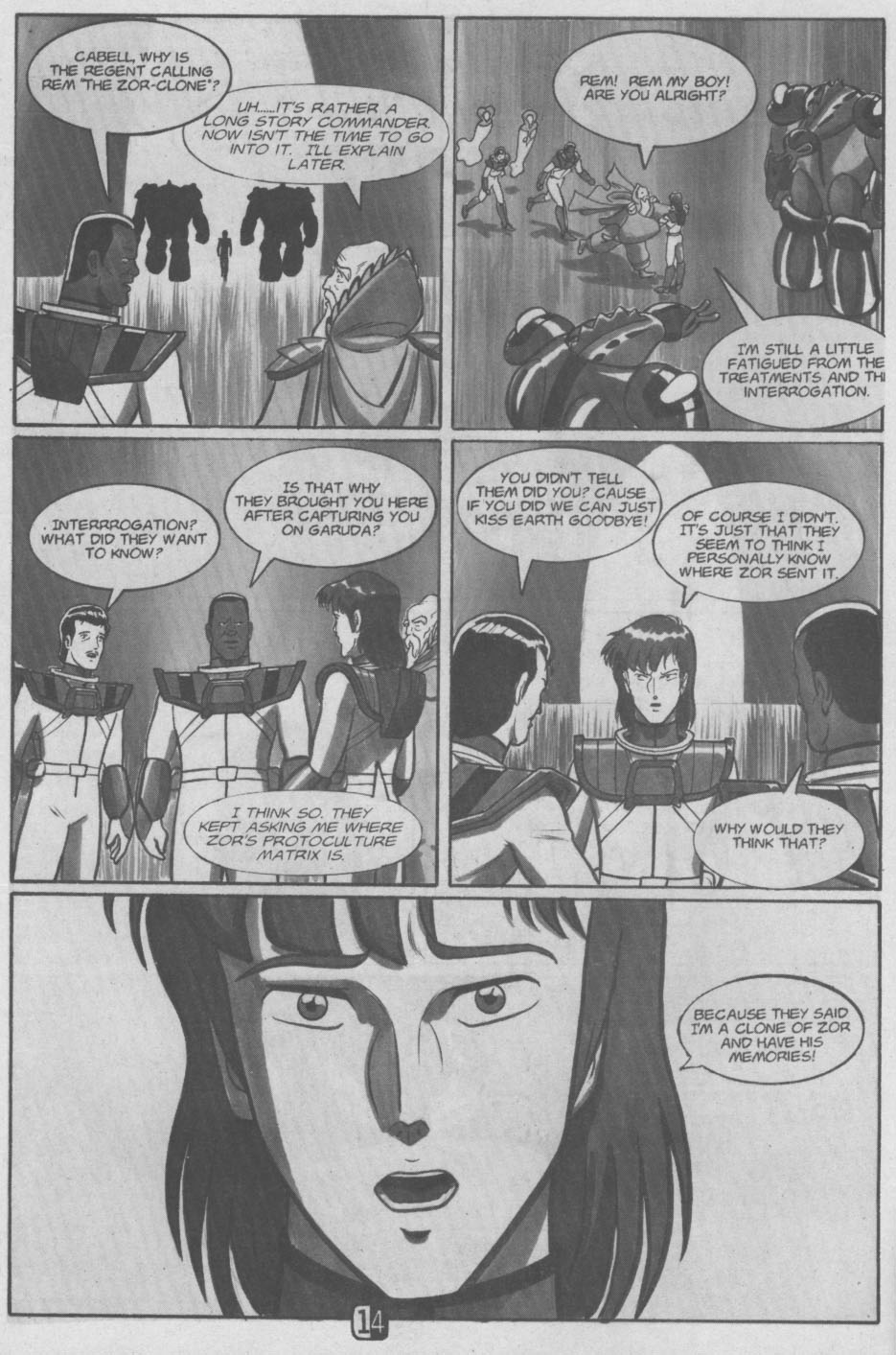 Read online Robotech II: The Sentinels comic -  Issue #2 - 17