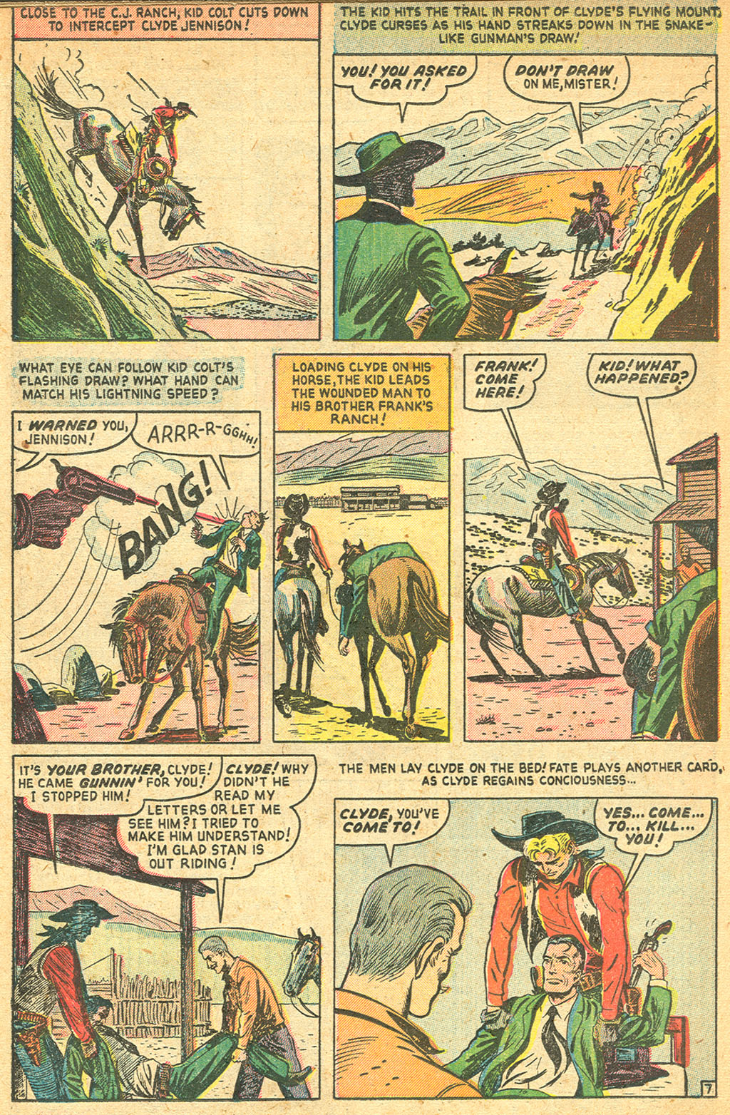 Read online Kid Colt Outlaw comic -  Issue #2 - 20