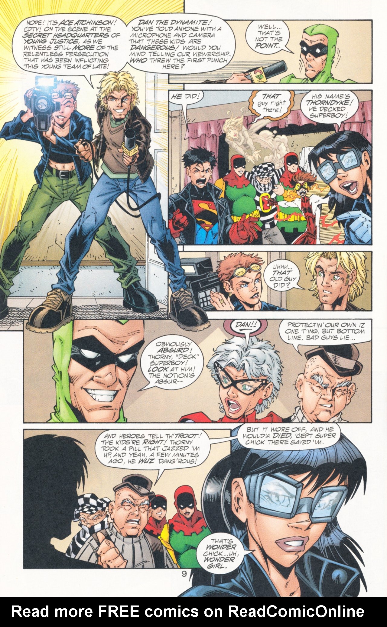 Read online Young Justice: Sins of Youth comic -  Issue #1 - 15