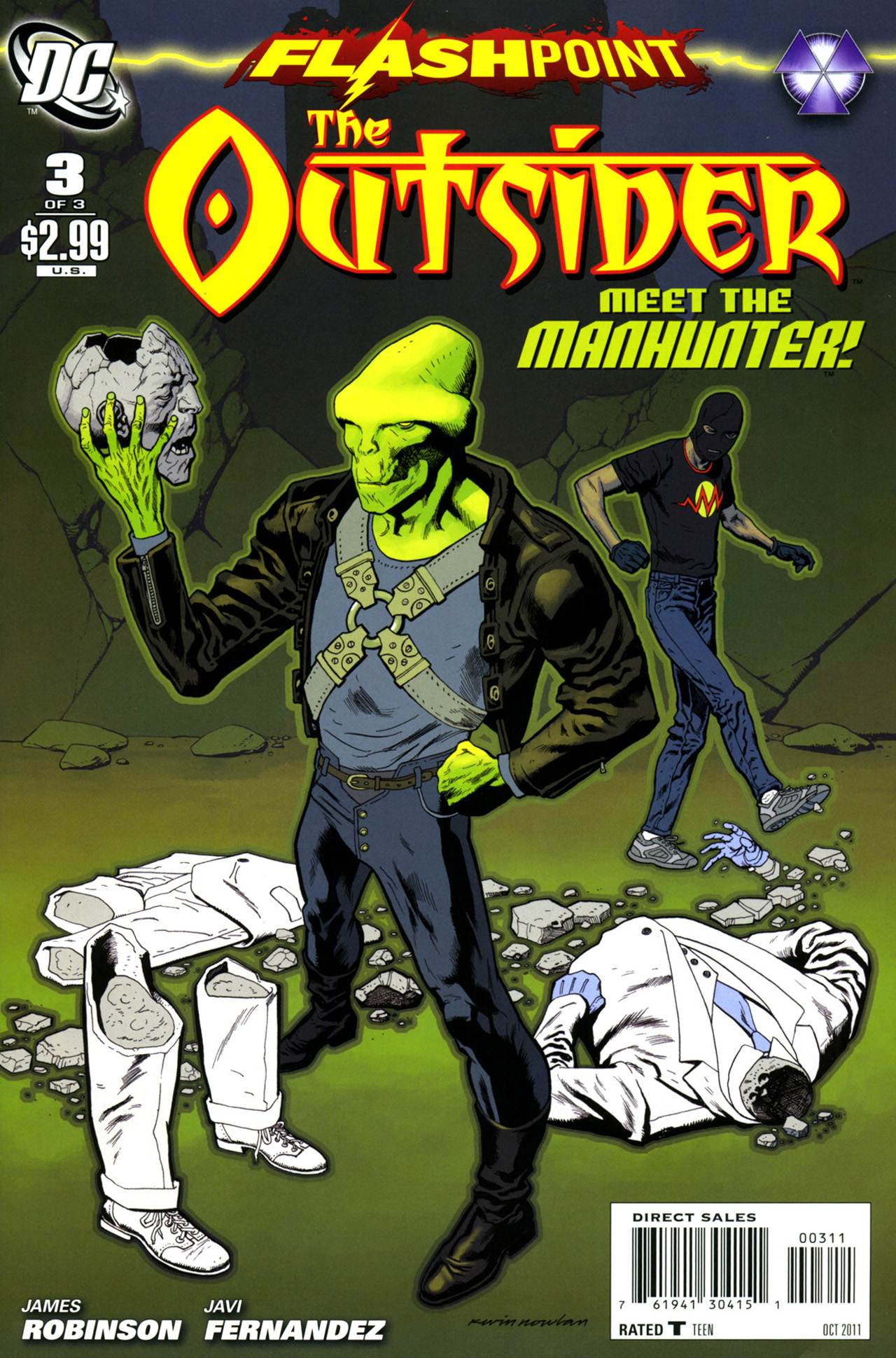 Read online Flashpoint: The Outsider comic -  Issue #3 - 1