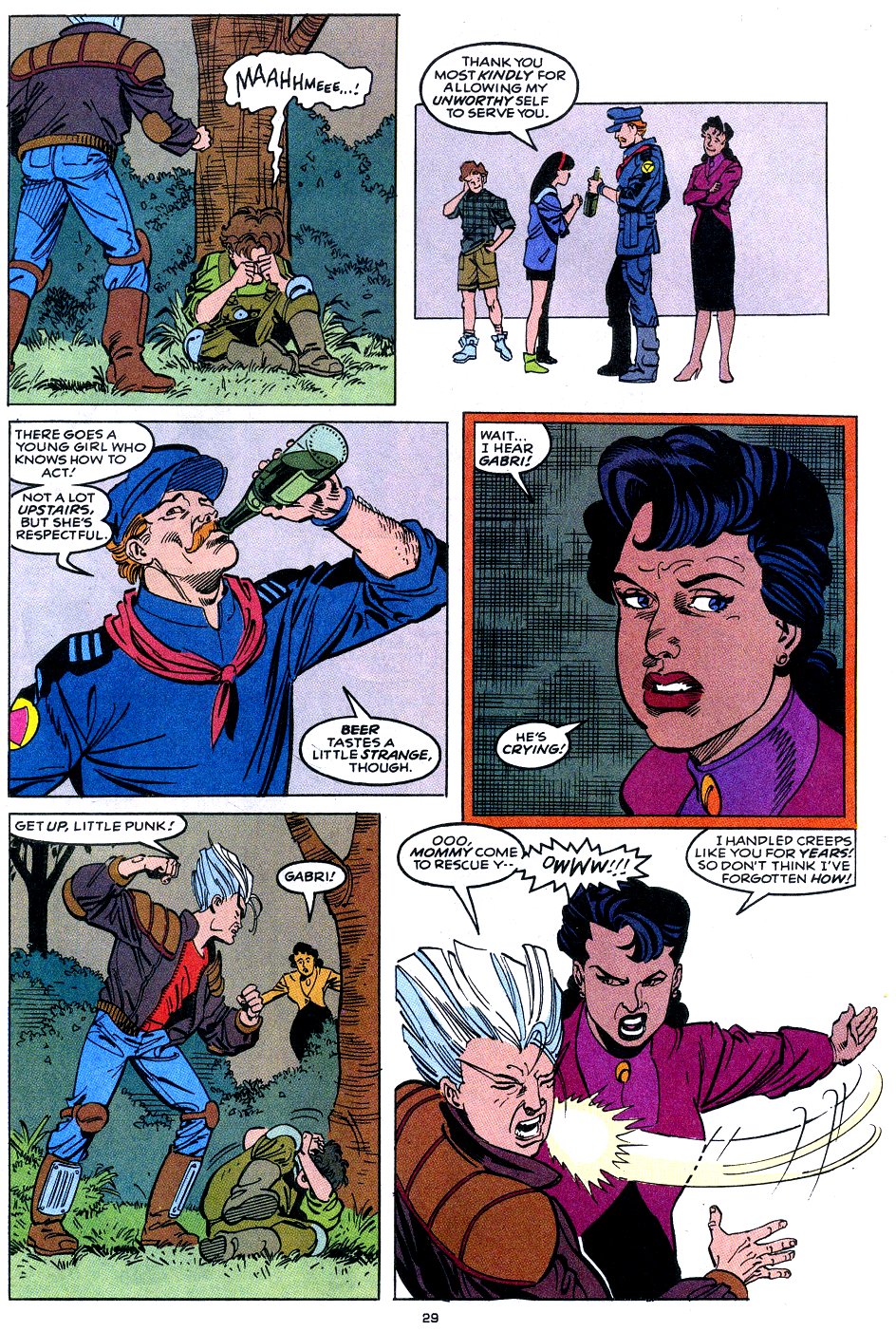 Read online Spider-Man 2099 (1992) comic -  Issue #23 - 21