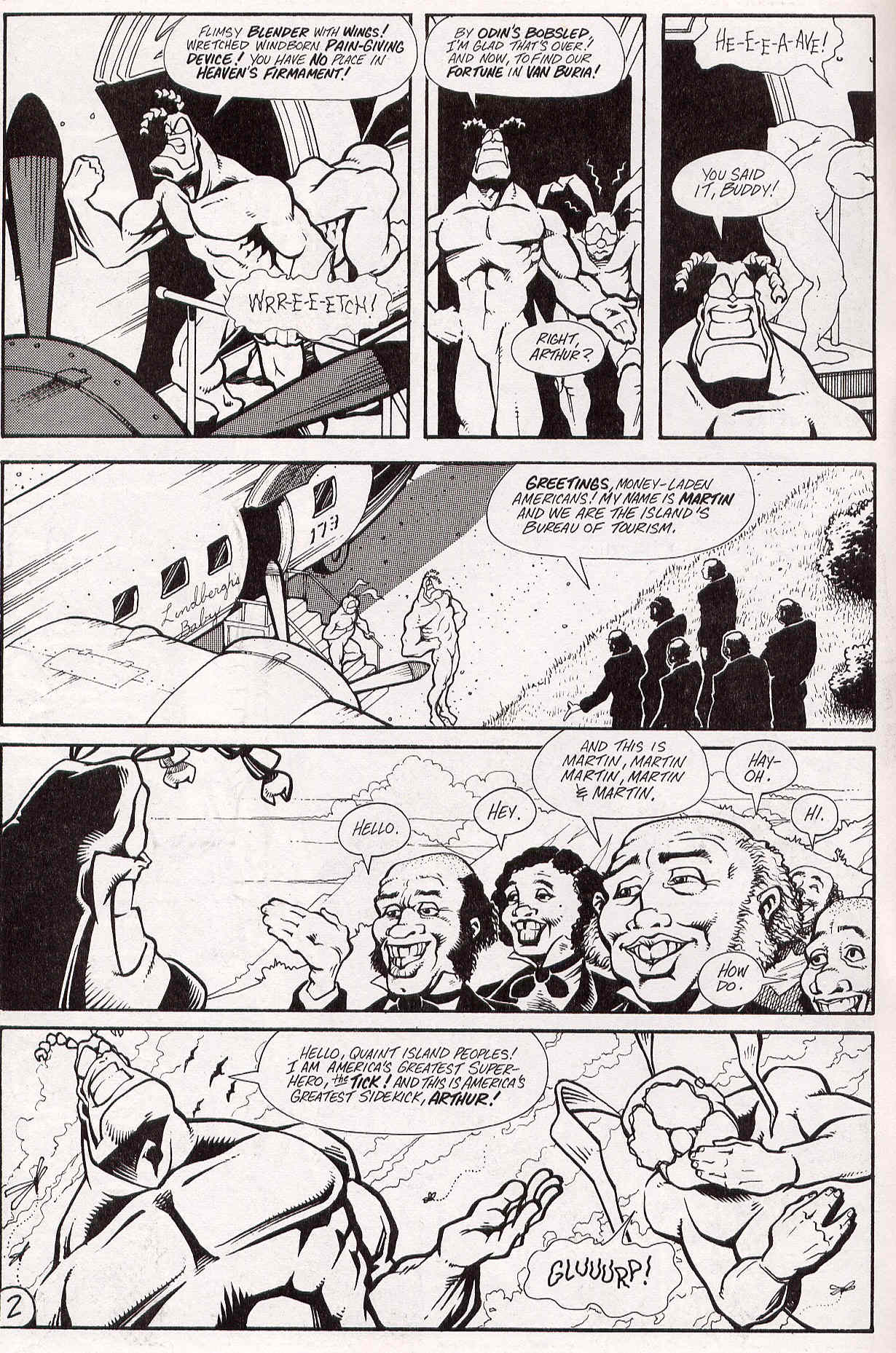 Read online The Tick: Big Blue Destiny comic -  Issue #3 - 3