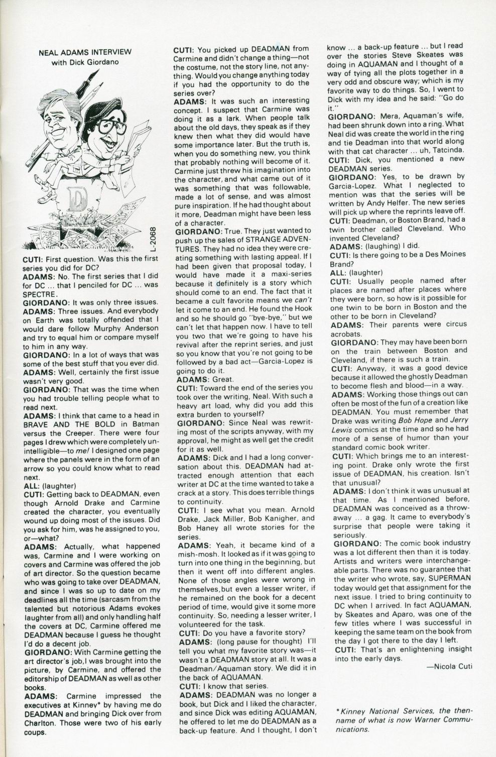 Read online Deadman (1985) comic -  Issue #7 - 43