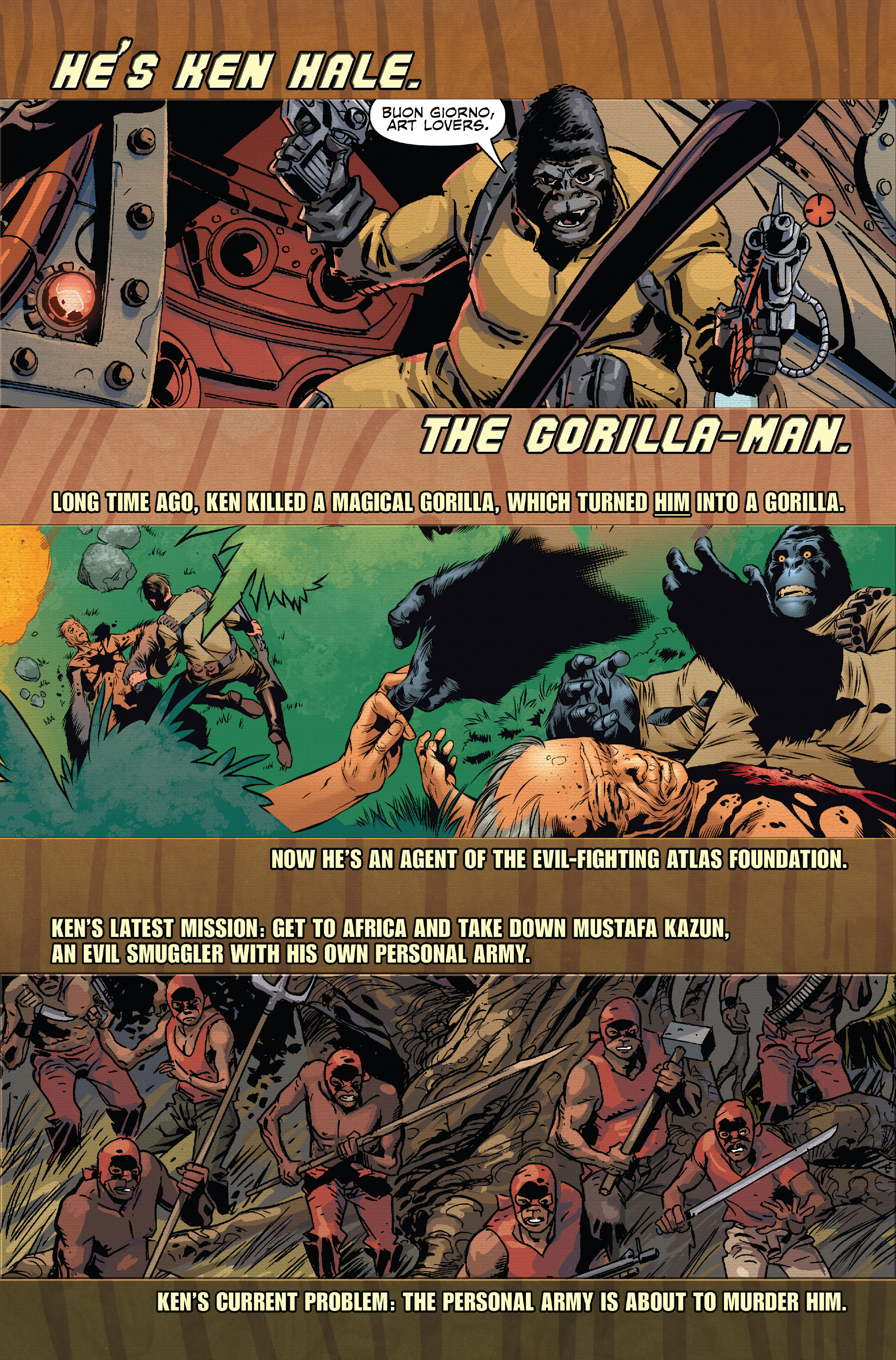 Read online Gorilla Man comic -  Issue #2 - 2