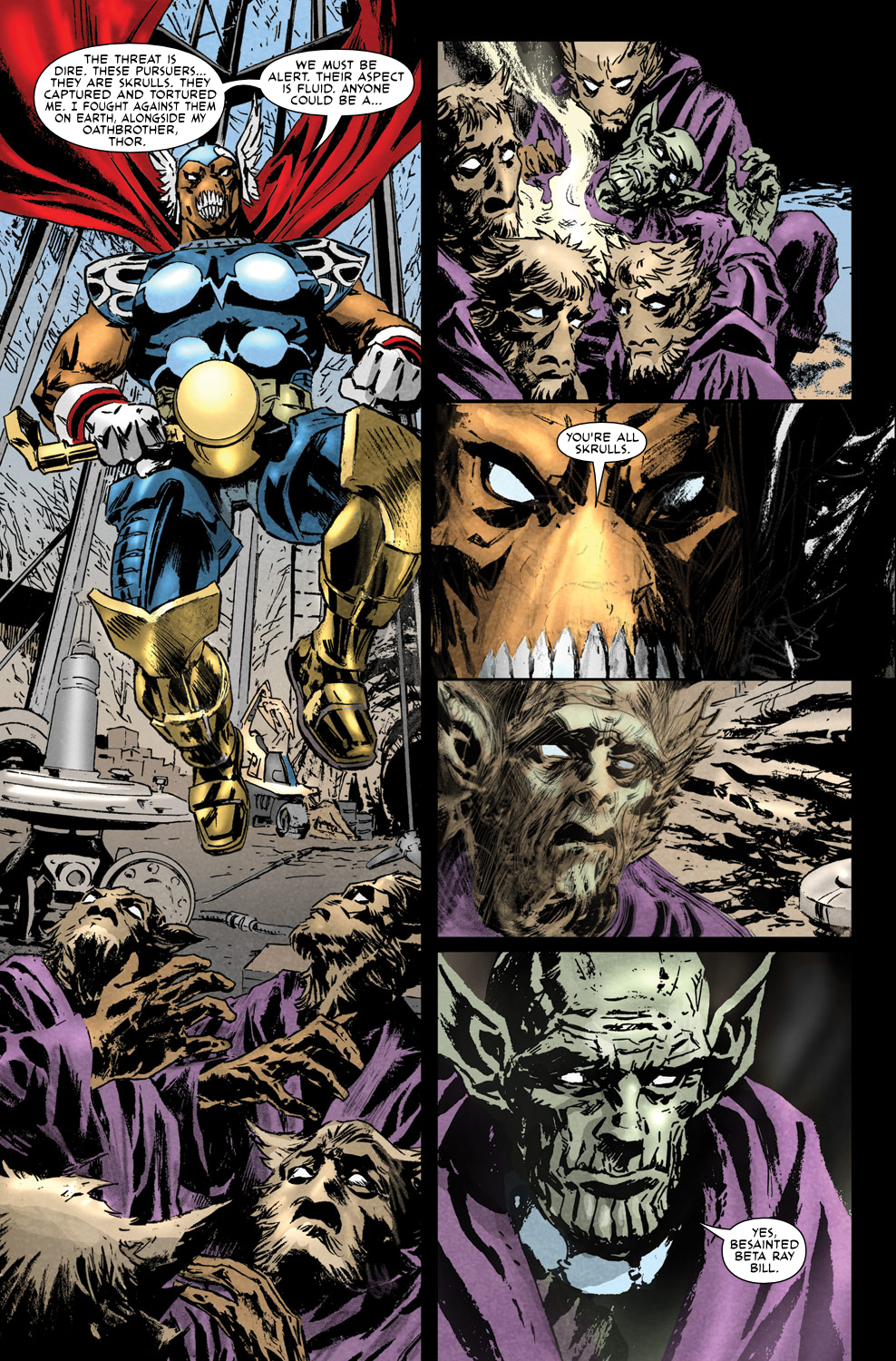 Read online Secret Invasion Aftermath: Beta Ray Bill - The Green of Eden comic -  Issue # Full - 12